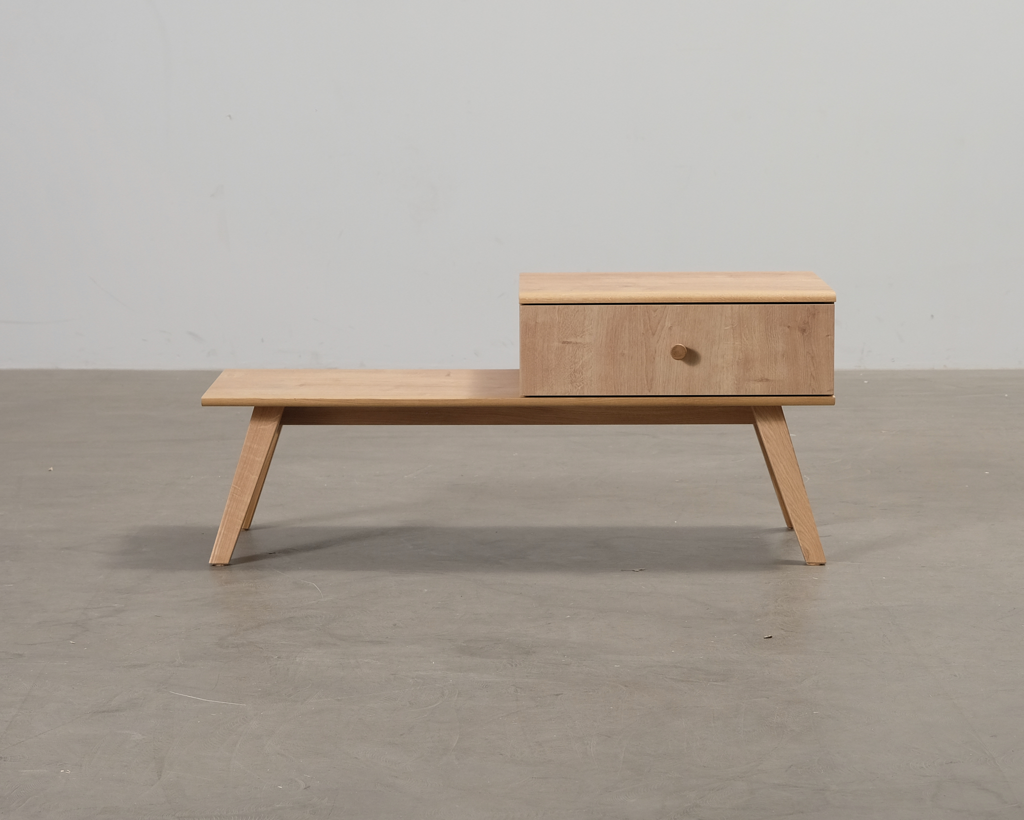 Naturbänk med förvaringslåda