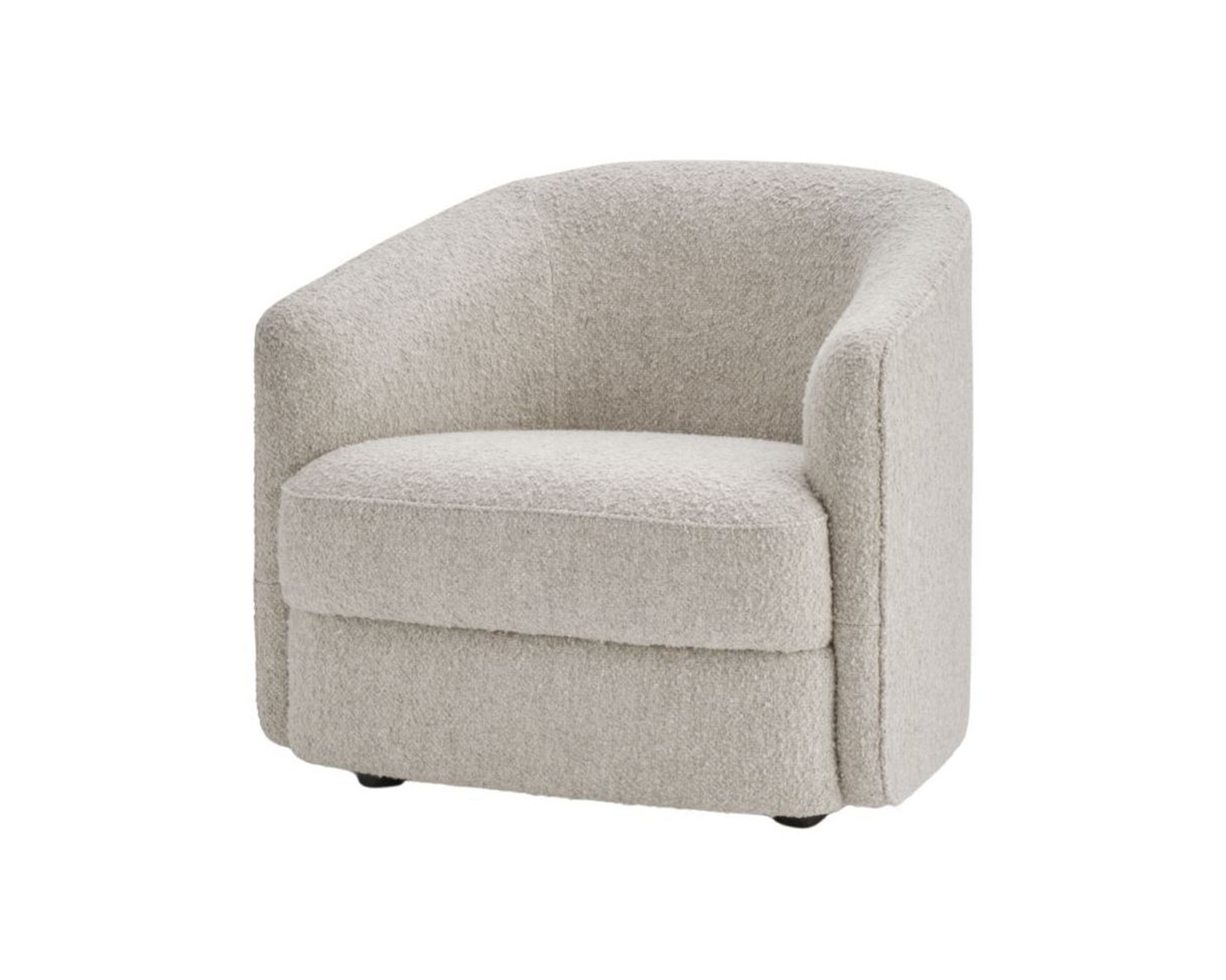 New Works Covent nojatuoli Sand Bouclé