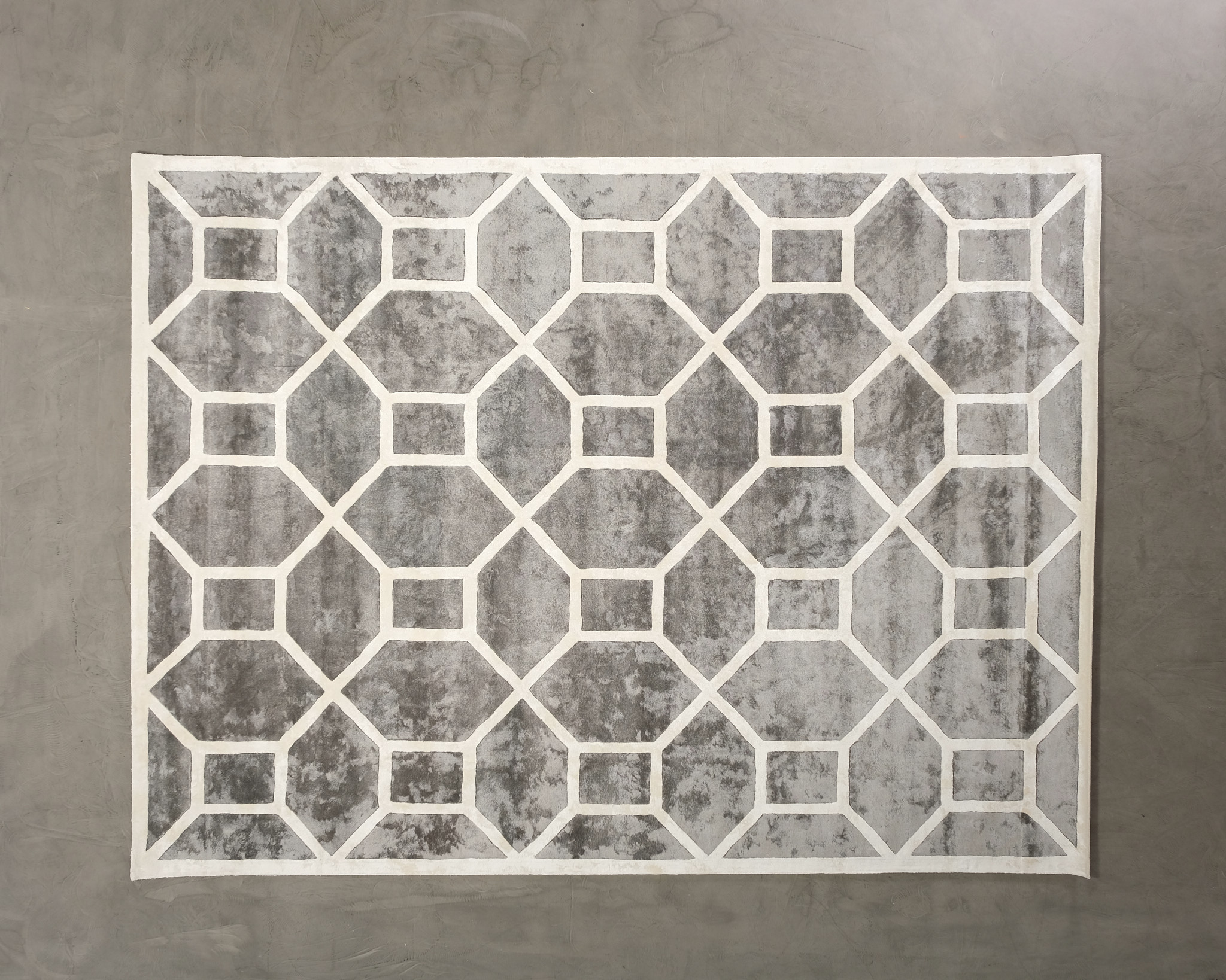 Layered Entrance matta 300 x 400 cm grå