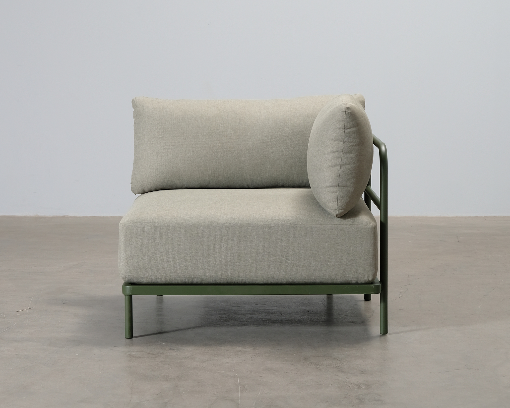 Sofacompany Vincent Outdoor h&ouml;rnmodul Clary Sage Green
