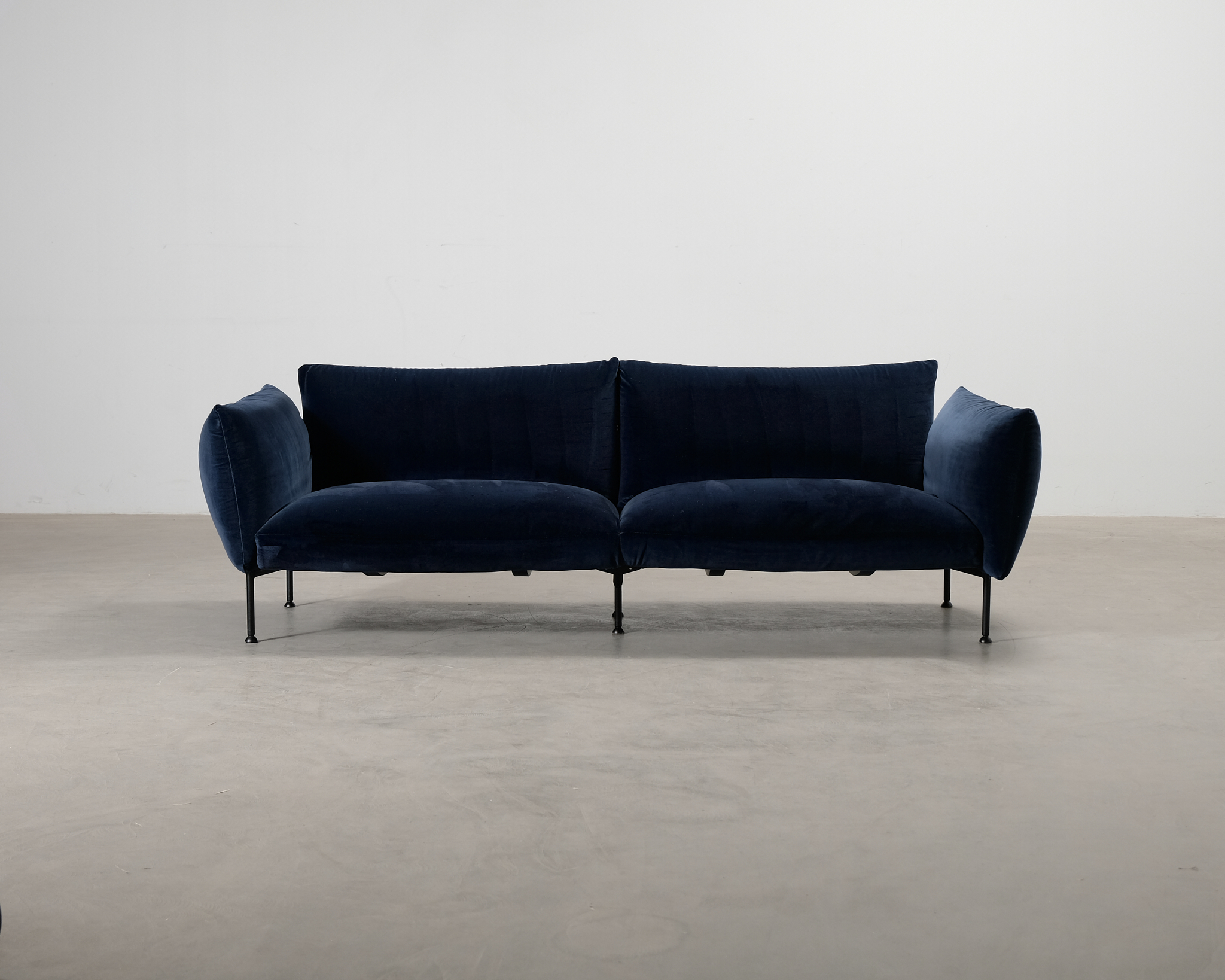 Basta Nota 3-sits soffa m&ouml;rkbl&aring;