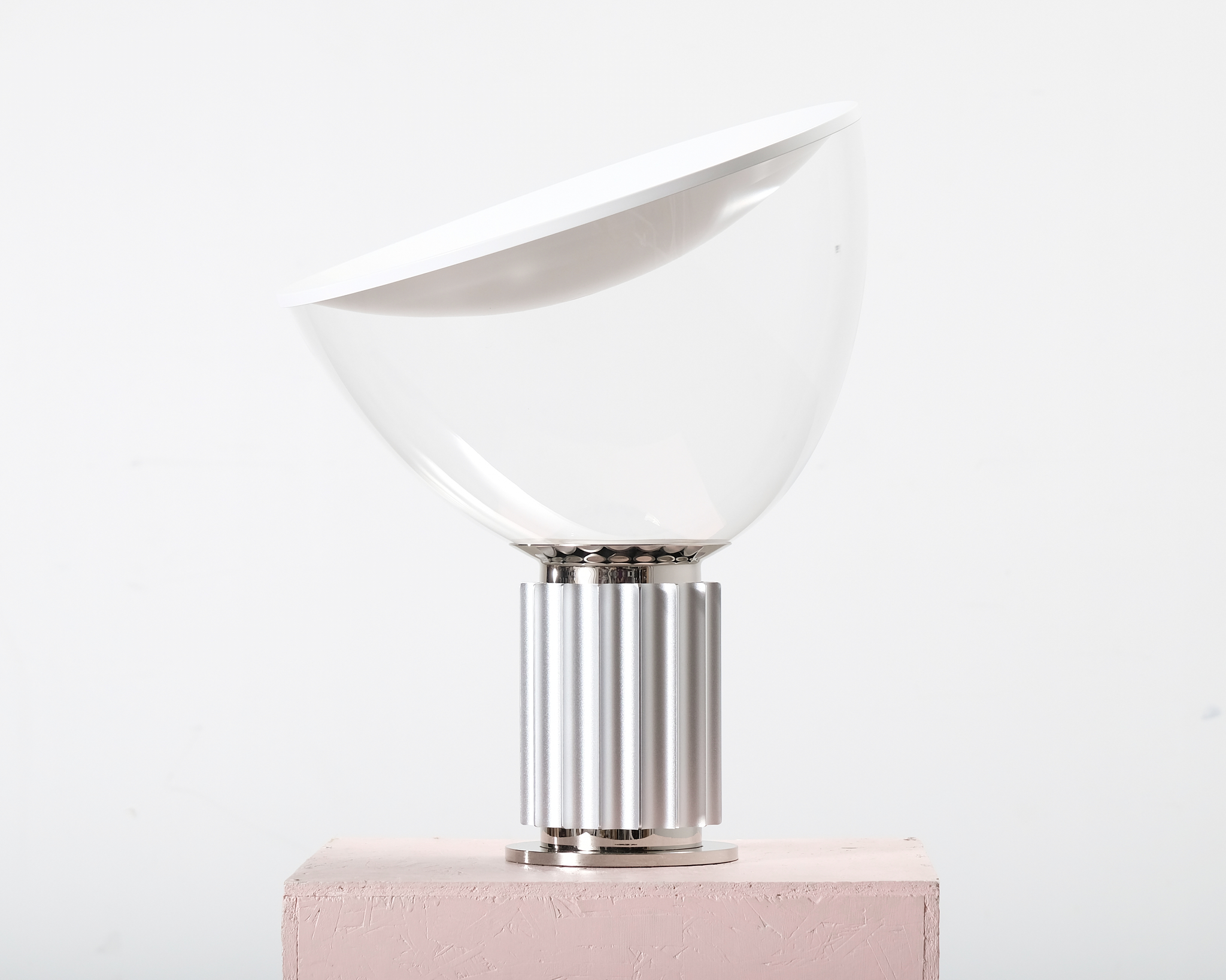 Flos Taccia bordslampa silver