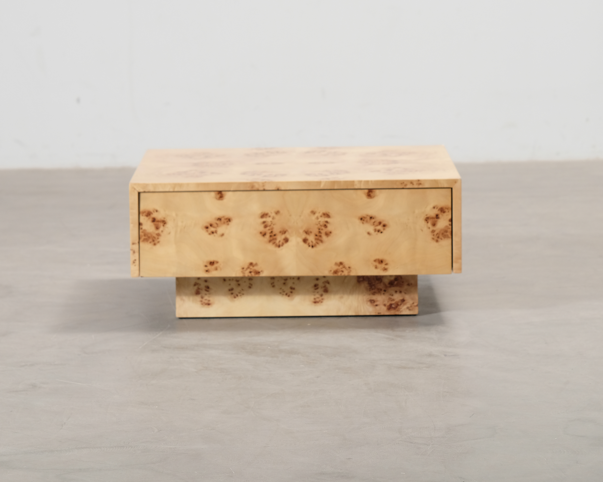 Ferm Living Burl soffbord 70 x 70 cm poppelburlfanér