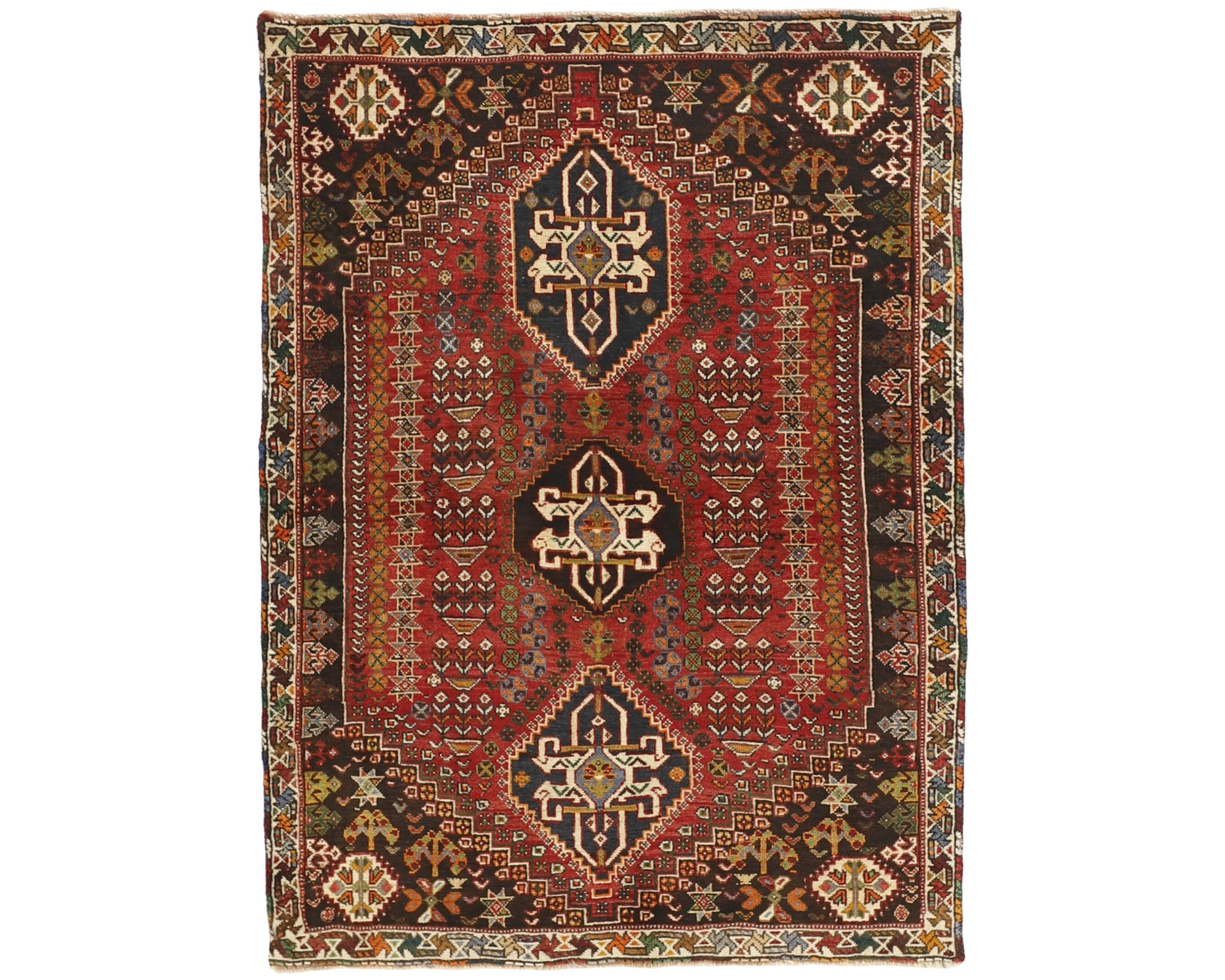 Kashghai orientalisk matta 111 x 155 cm