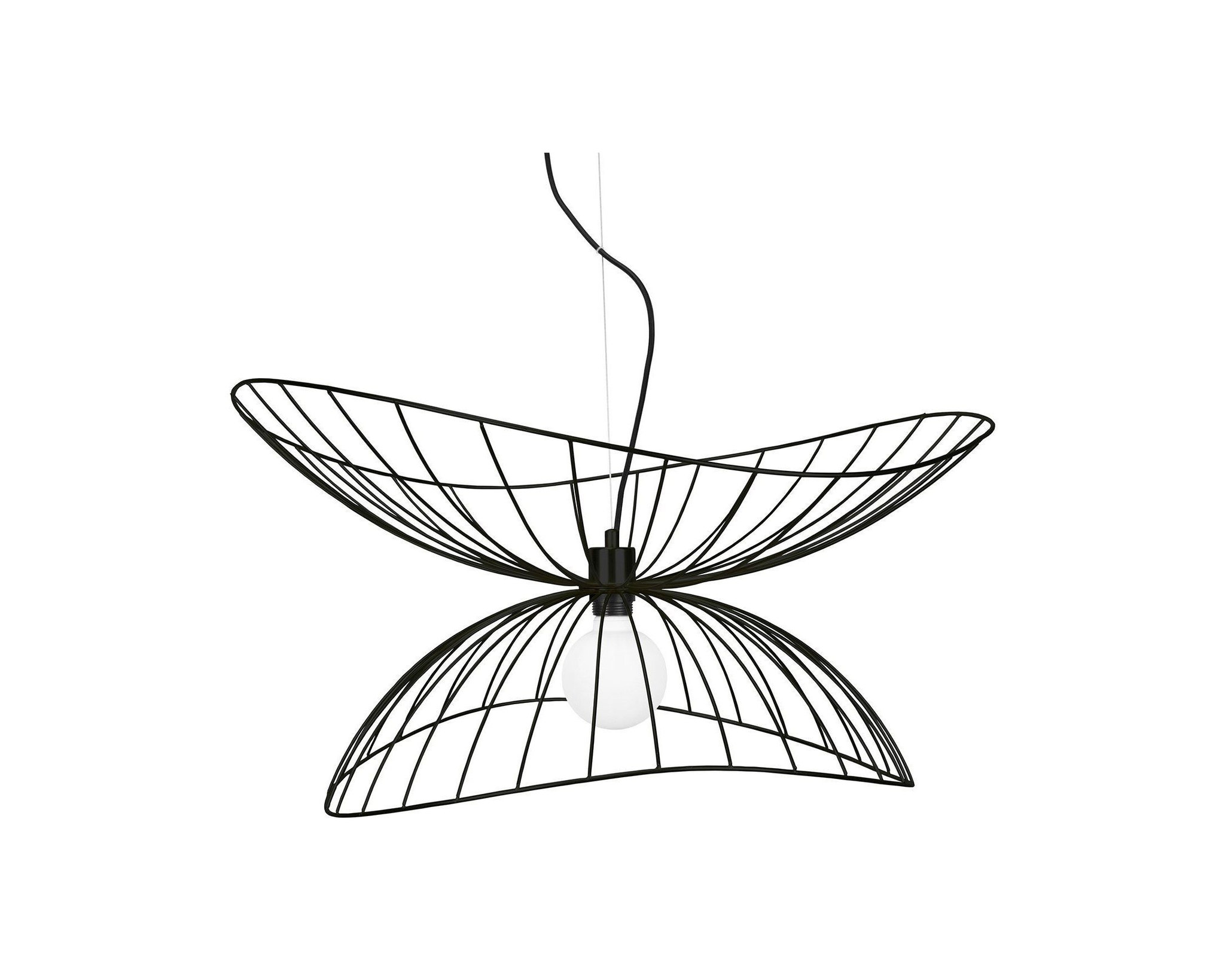 Globen Lighting Ray pendellampa &oslash; 70 cm svart