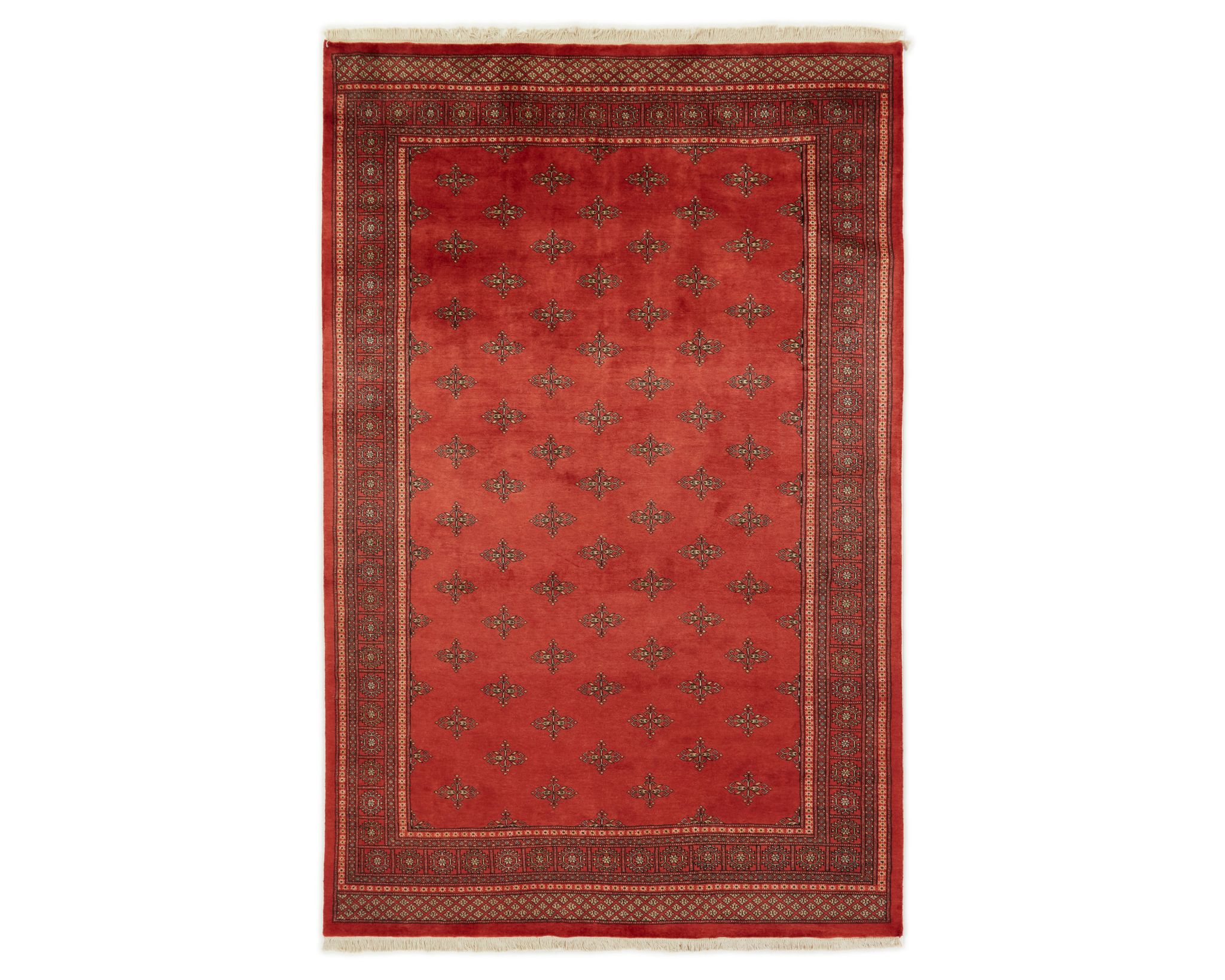 Pakistan handknotted orientalisk matta 196 x 304 cm