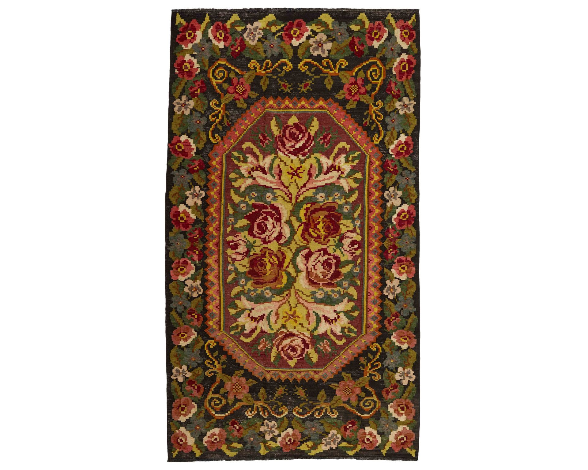 Rose Kelim itämainen matto 184 x 328 cm