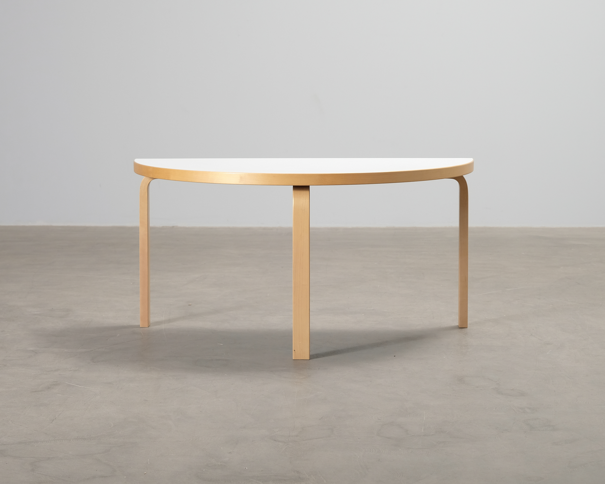 Artek Aalto barnbord 95 björk / vit laminat