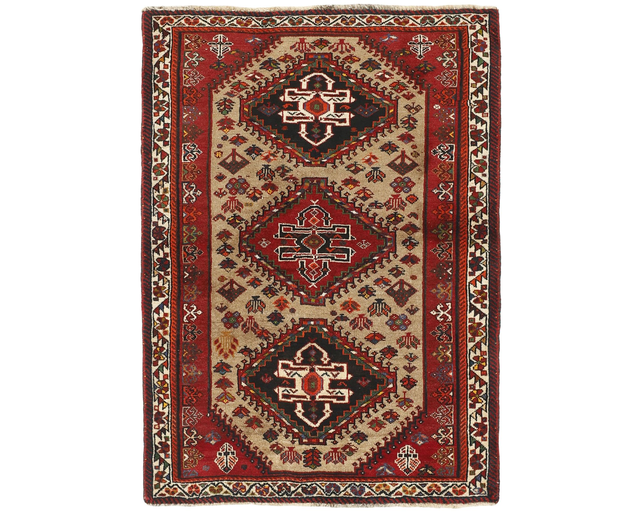 Kashghai orientalisk matta 111 x 157 cm
