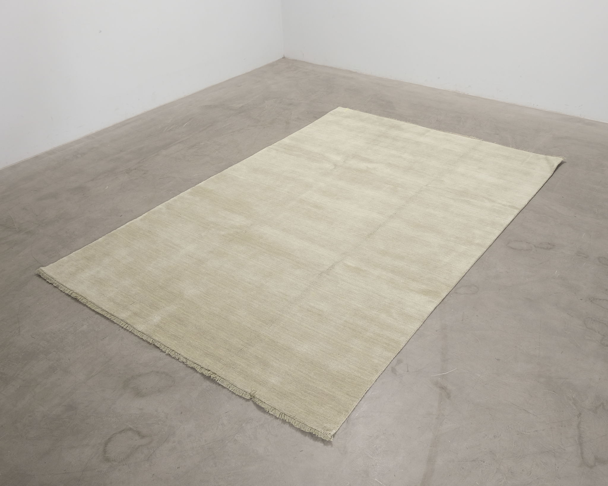 Rugvista Handloom Fringes matta 200 x 300 cm ljusgrön