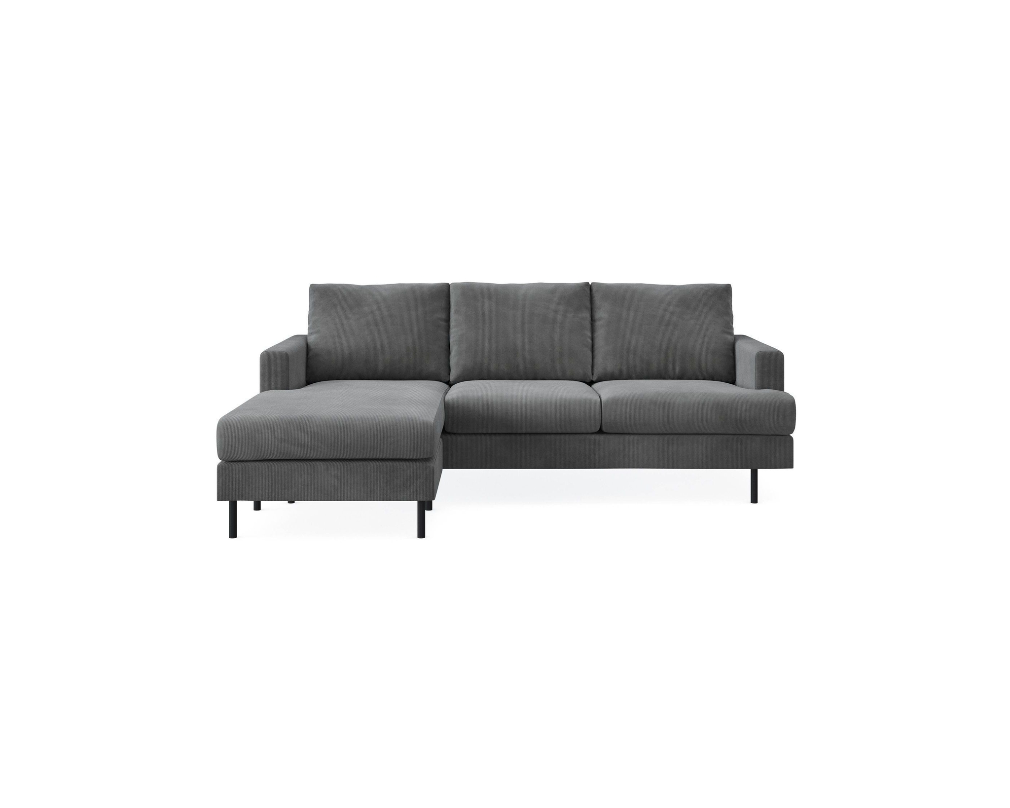 Menard Compact 3-sits divansoffa grå
