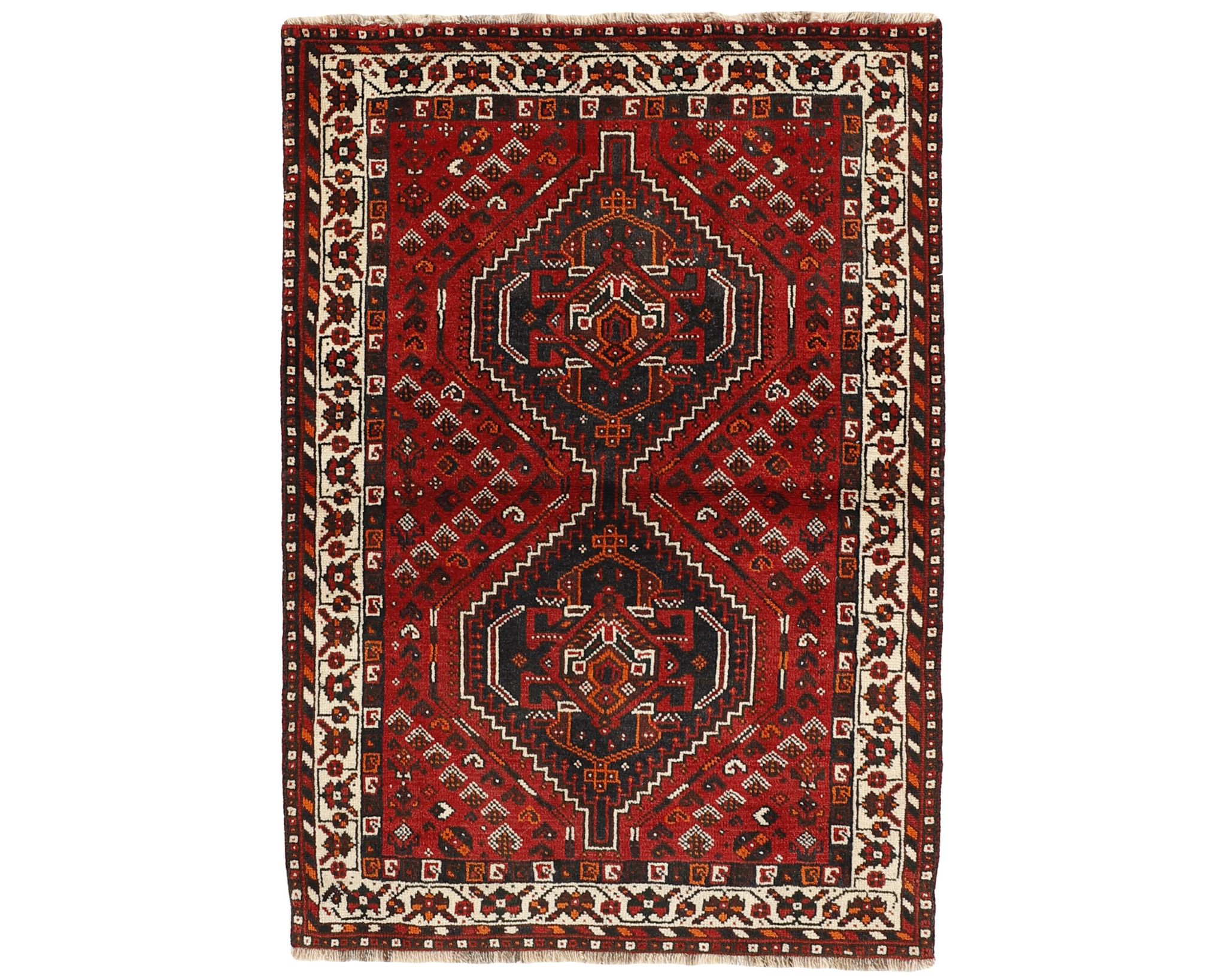 Shiraz orientalisk matta 107 x 160 cm