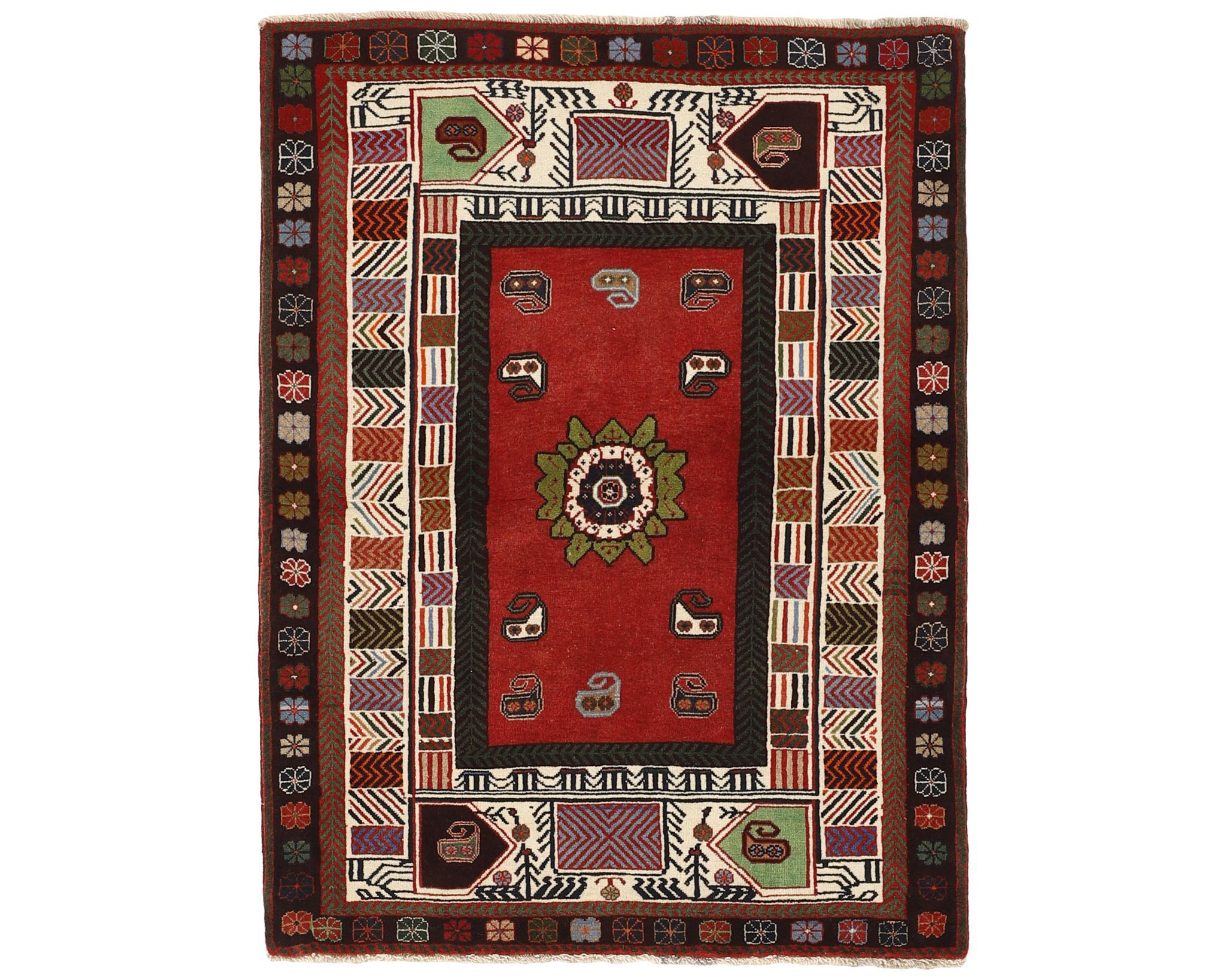 Kashghai orientalisk matta 110 x 150 cm