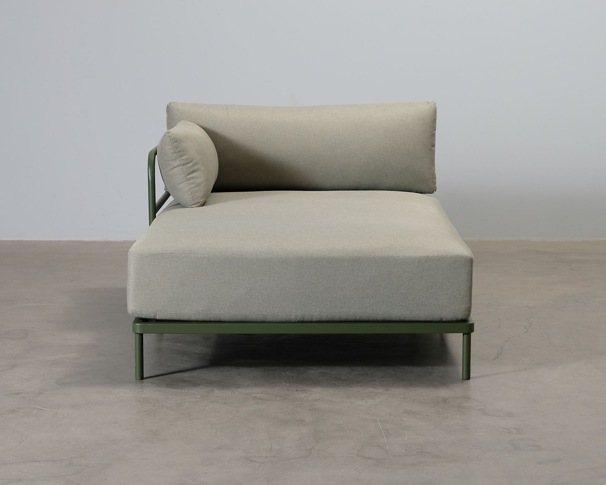 Sofacompany Vincent Outdoor divanmodul v&auml;nster Clary Sage Green