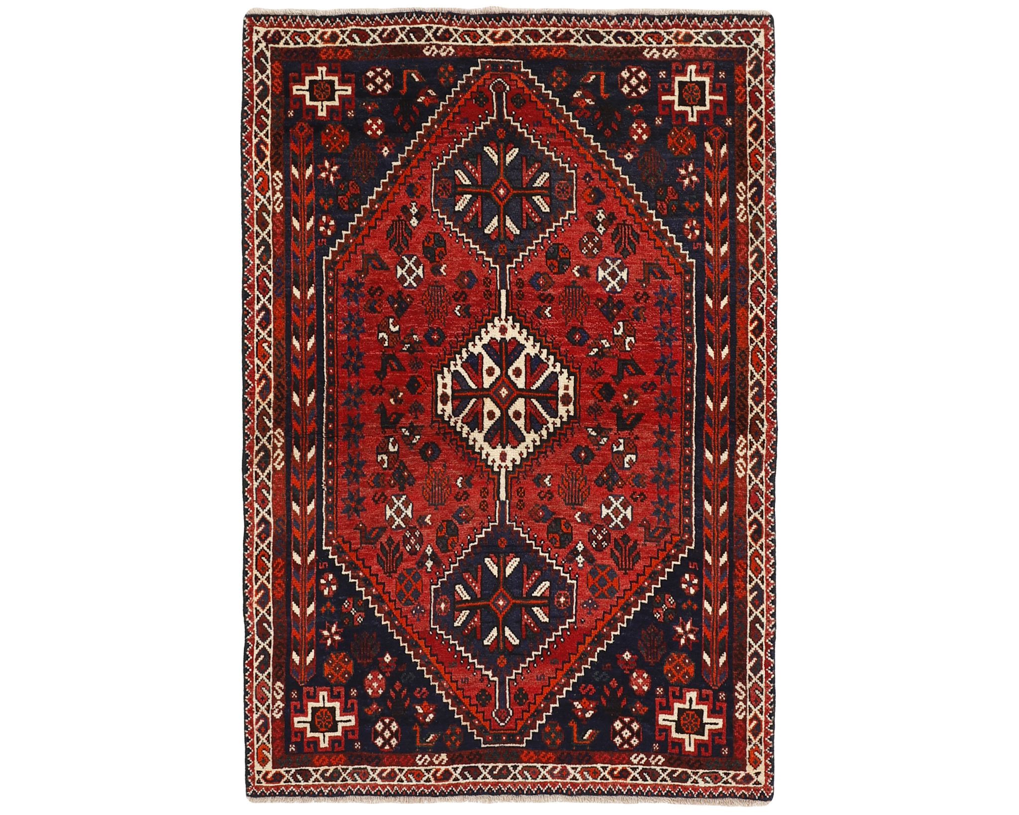 Kashghai orientalisk matta 125 x 182 cm