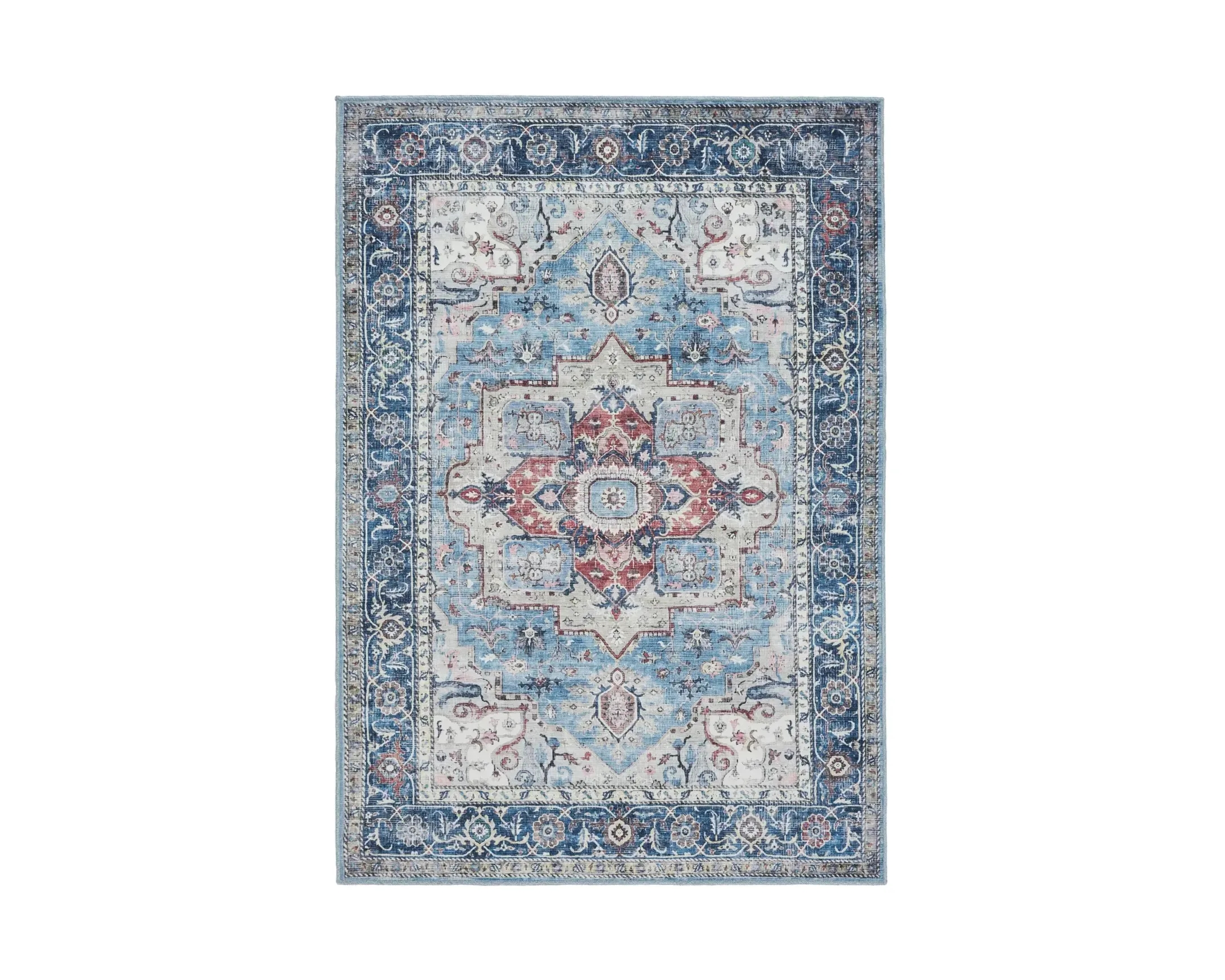 Rugvista Essential Georgia Oriental matta 200 x 300 cm blå
