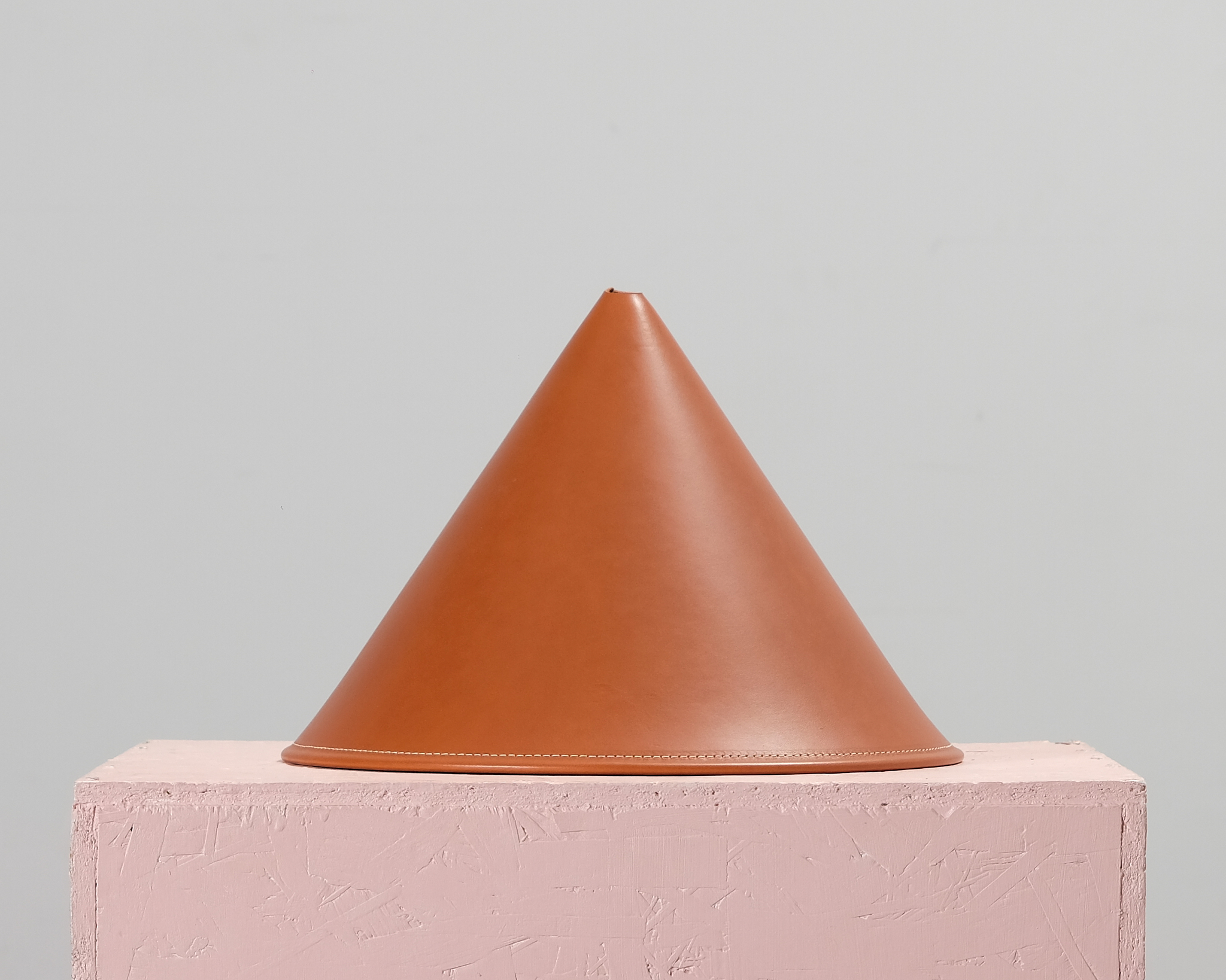 Cuero lampskärm brunt läder