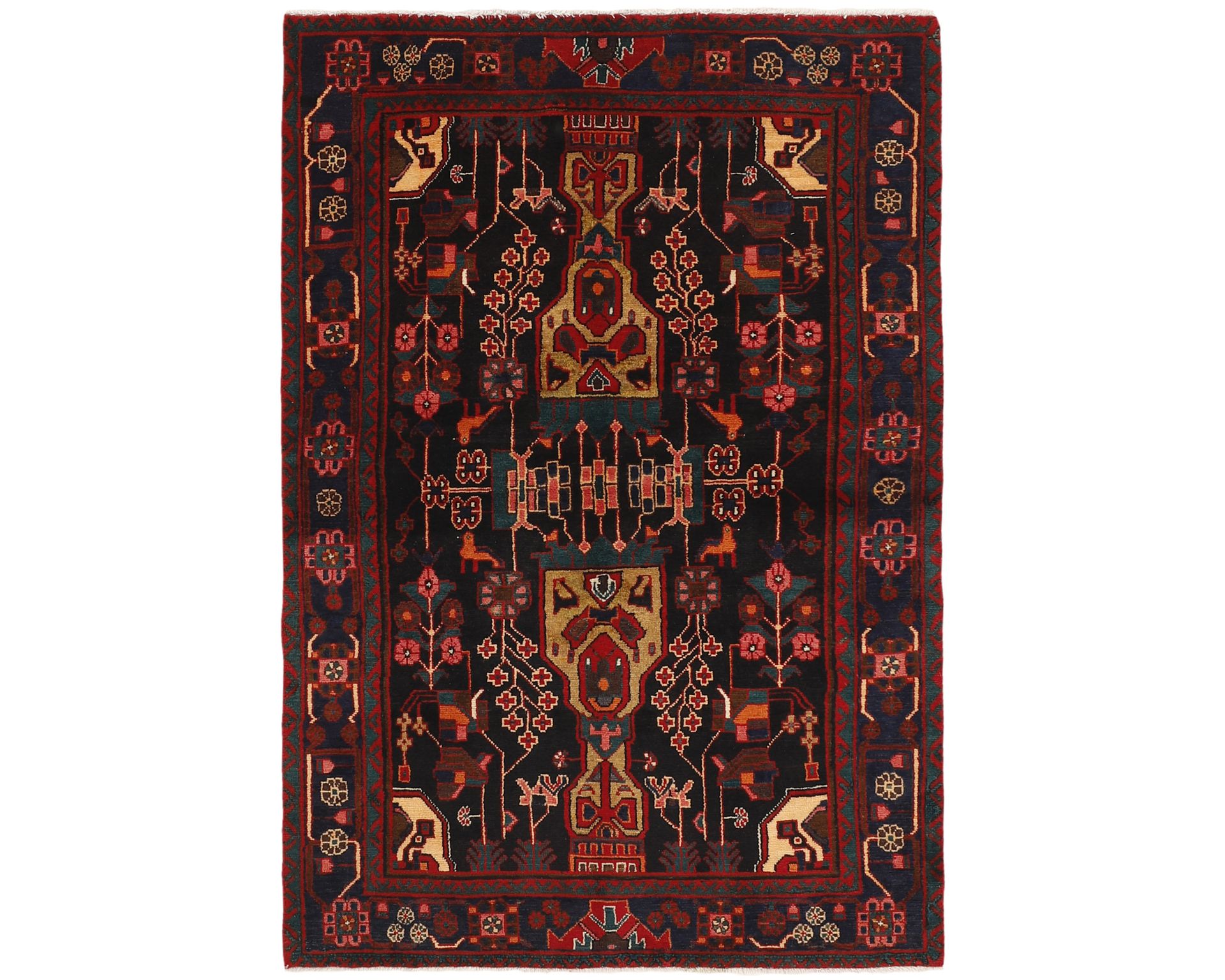 Nahavand itämainen matto 135 x 201 cm