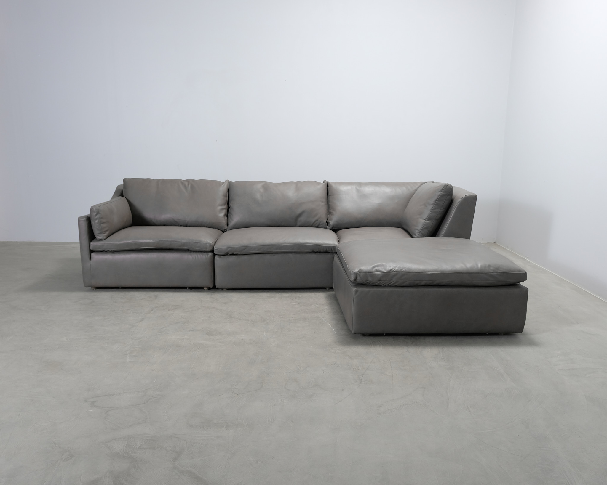 Halo 4-sits modulsoffa grå