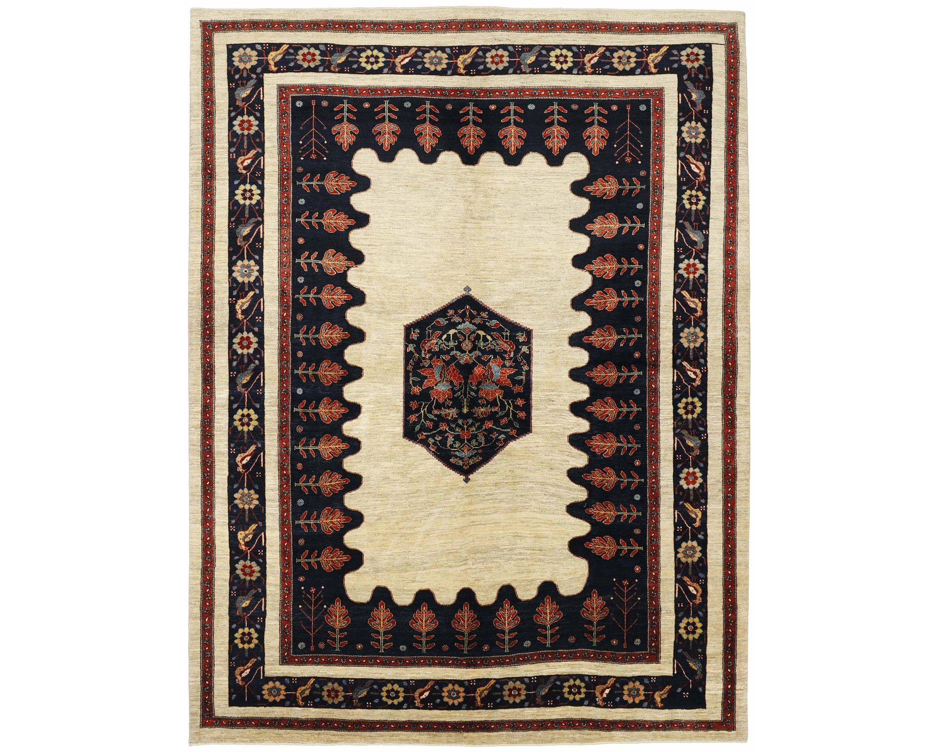 Kashkuli itämainen matto 218 x 286 cm