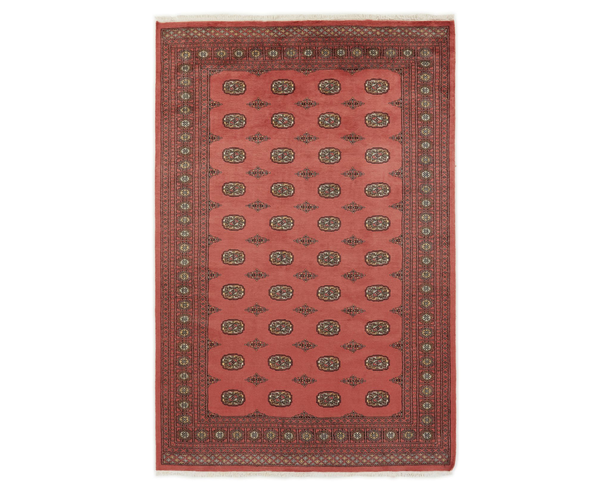 Pakistan handknotted orientalisk matta 198 x 297 cm