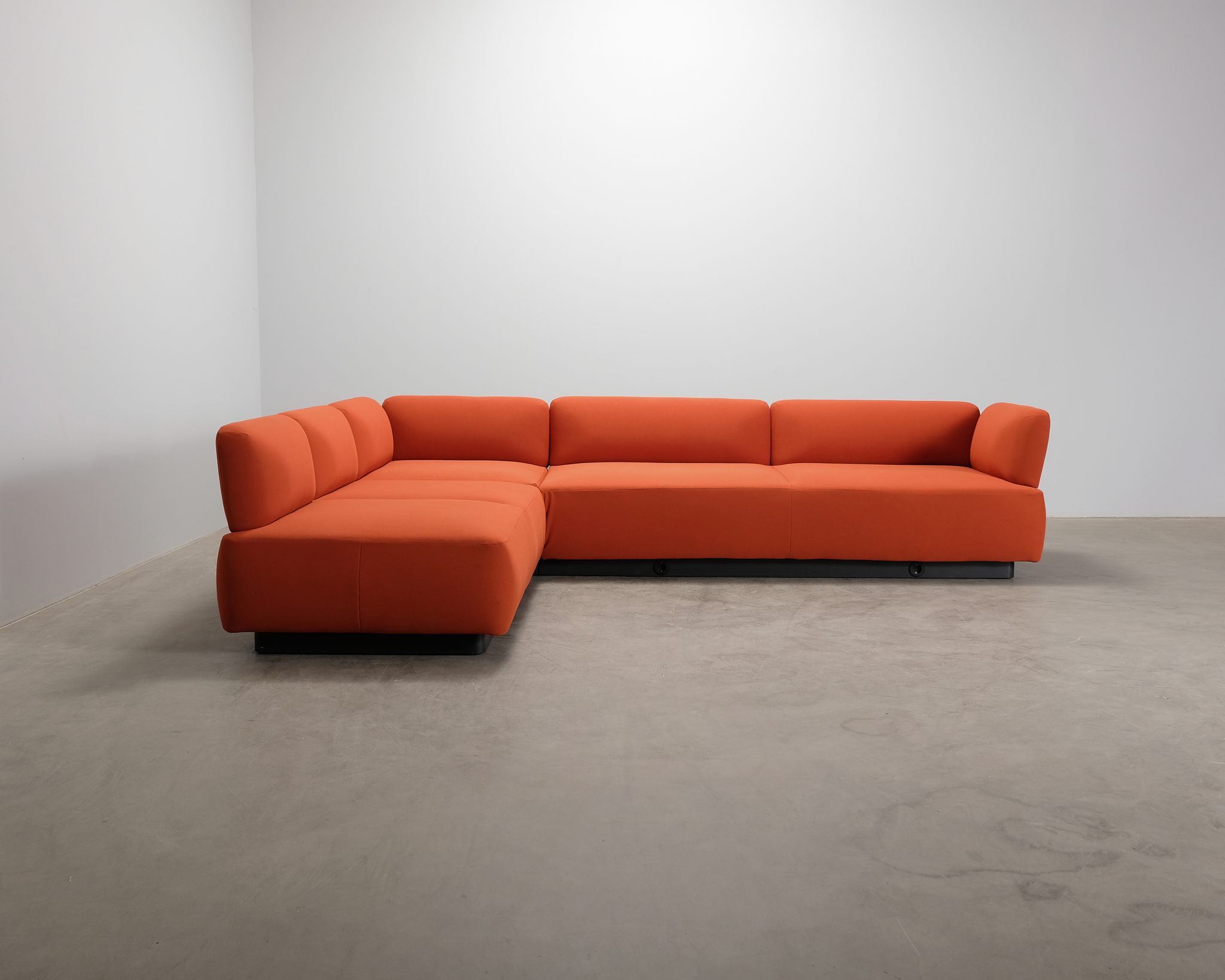 Modeo 5-sits h&ouml;rnsoffa orange