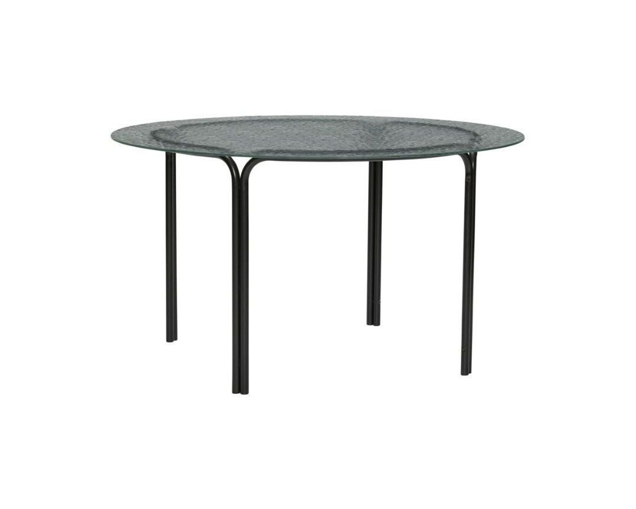 H&uuml;bsch Orbit soffbord &oslash; 80 cm svart