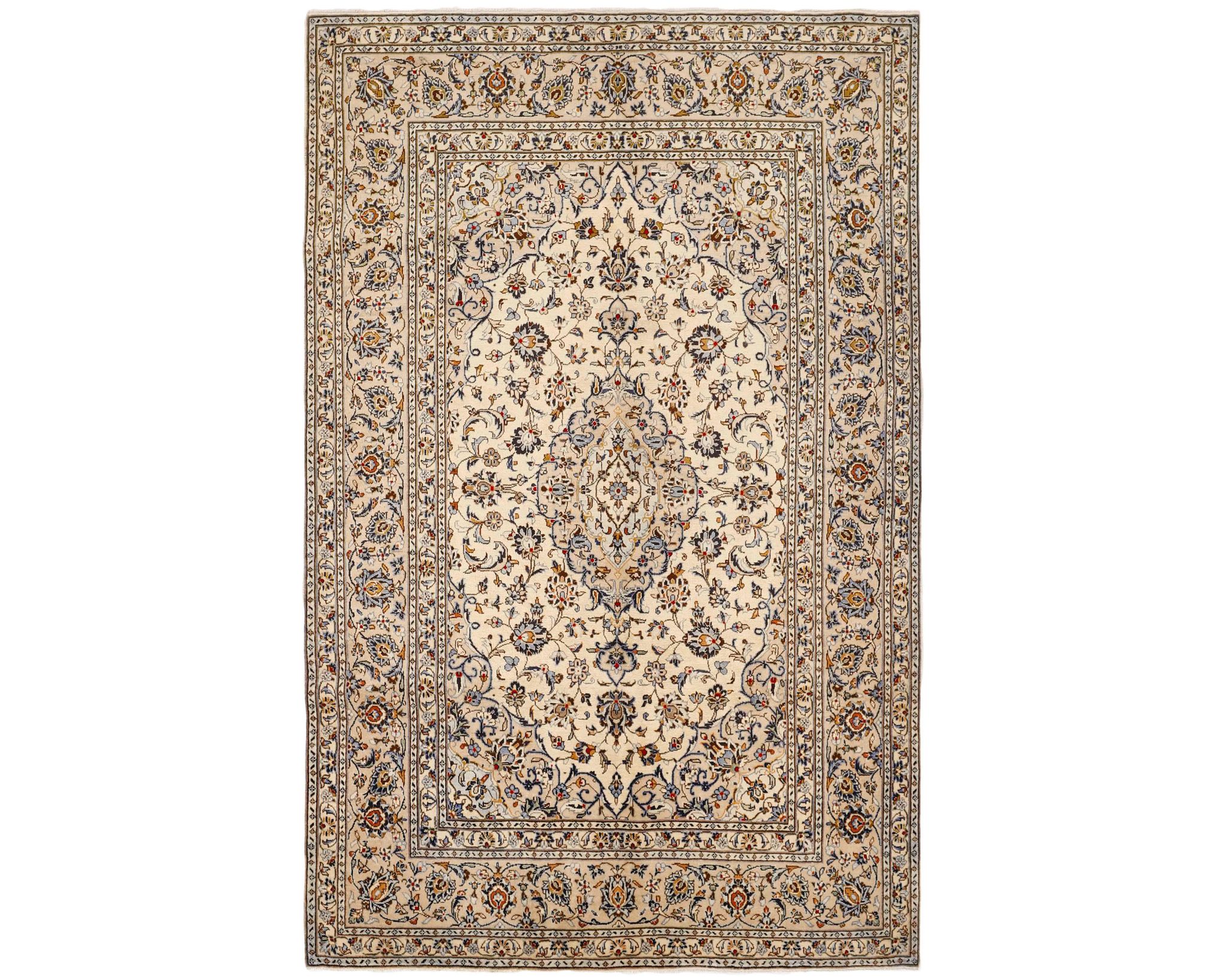 Keshan Fine orientalisk matta 197 x 300 cm