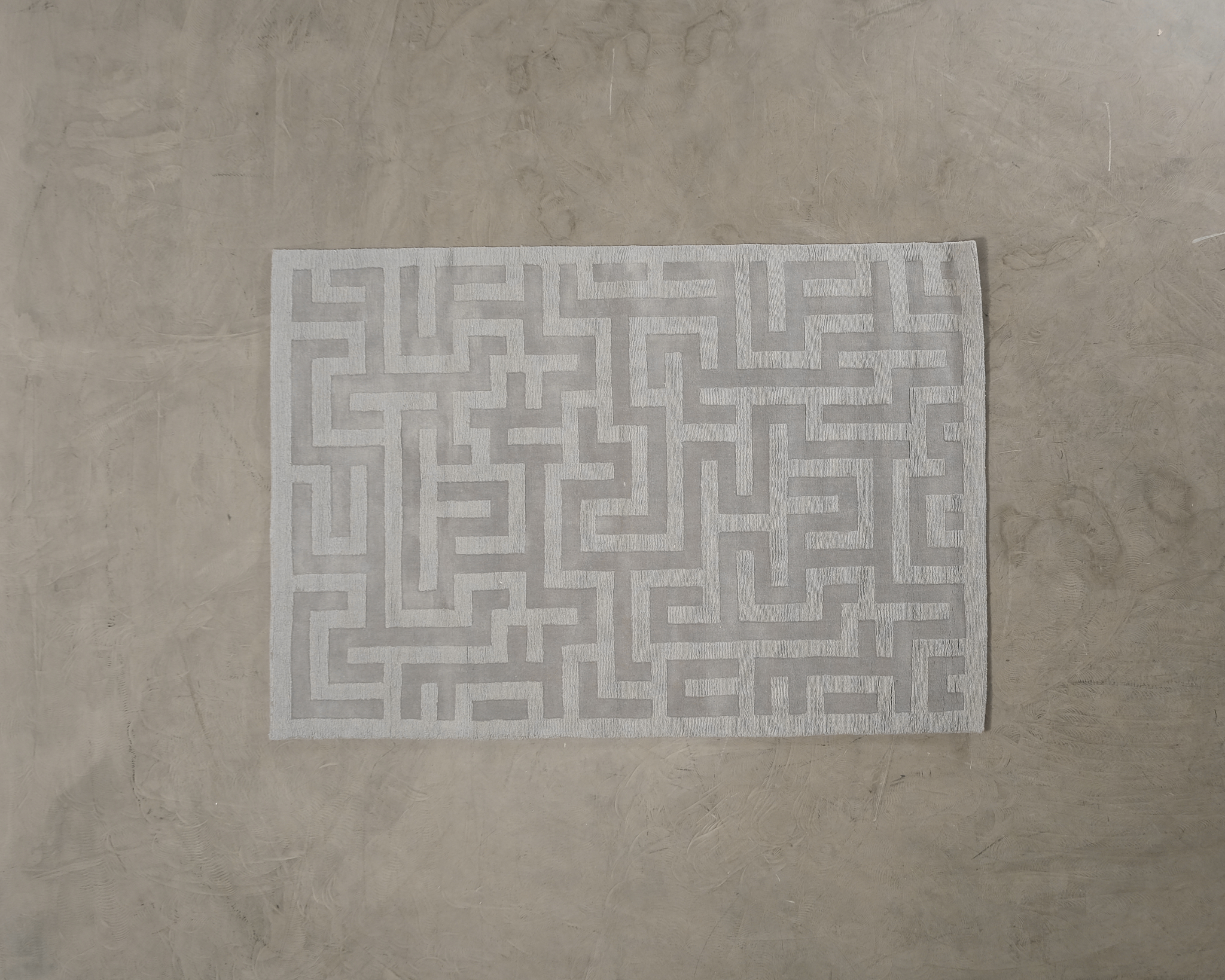 Layered Byzantine matta grå 160 x 230 cm