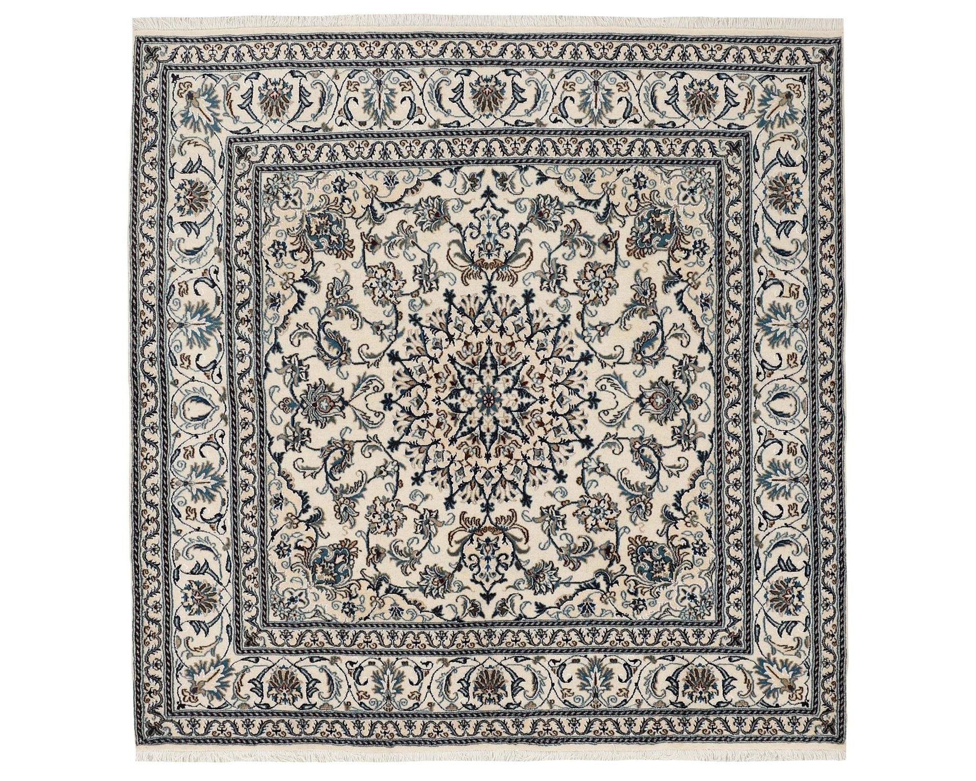 Nain Kashmar itämainen matto 195 x 195 cm