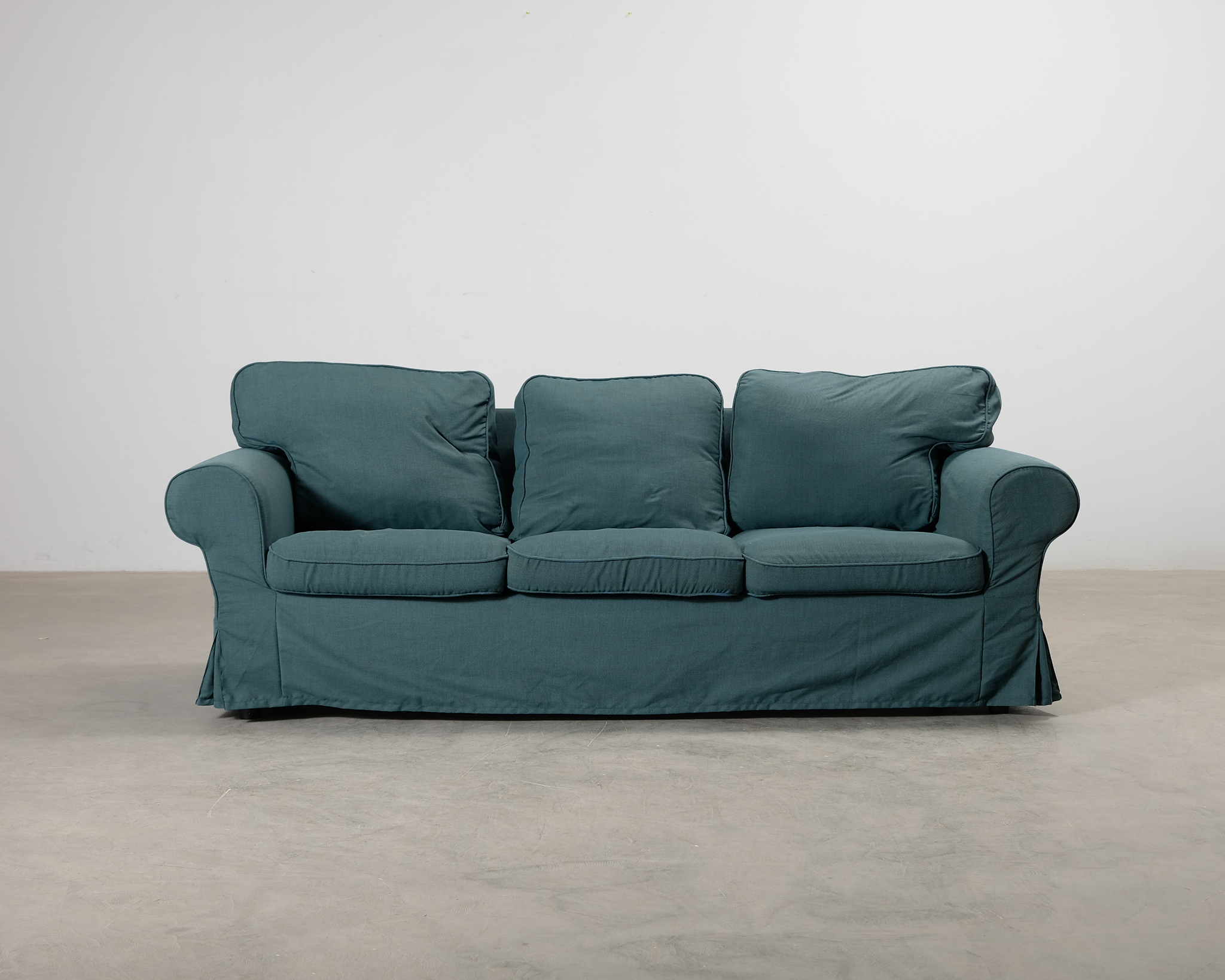IKEA Ektorp 3-sitssoffa turkos