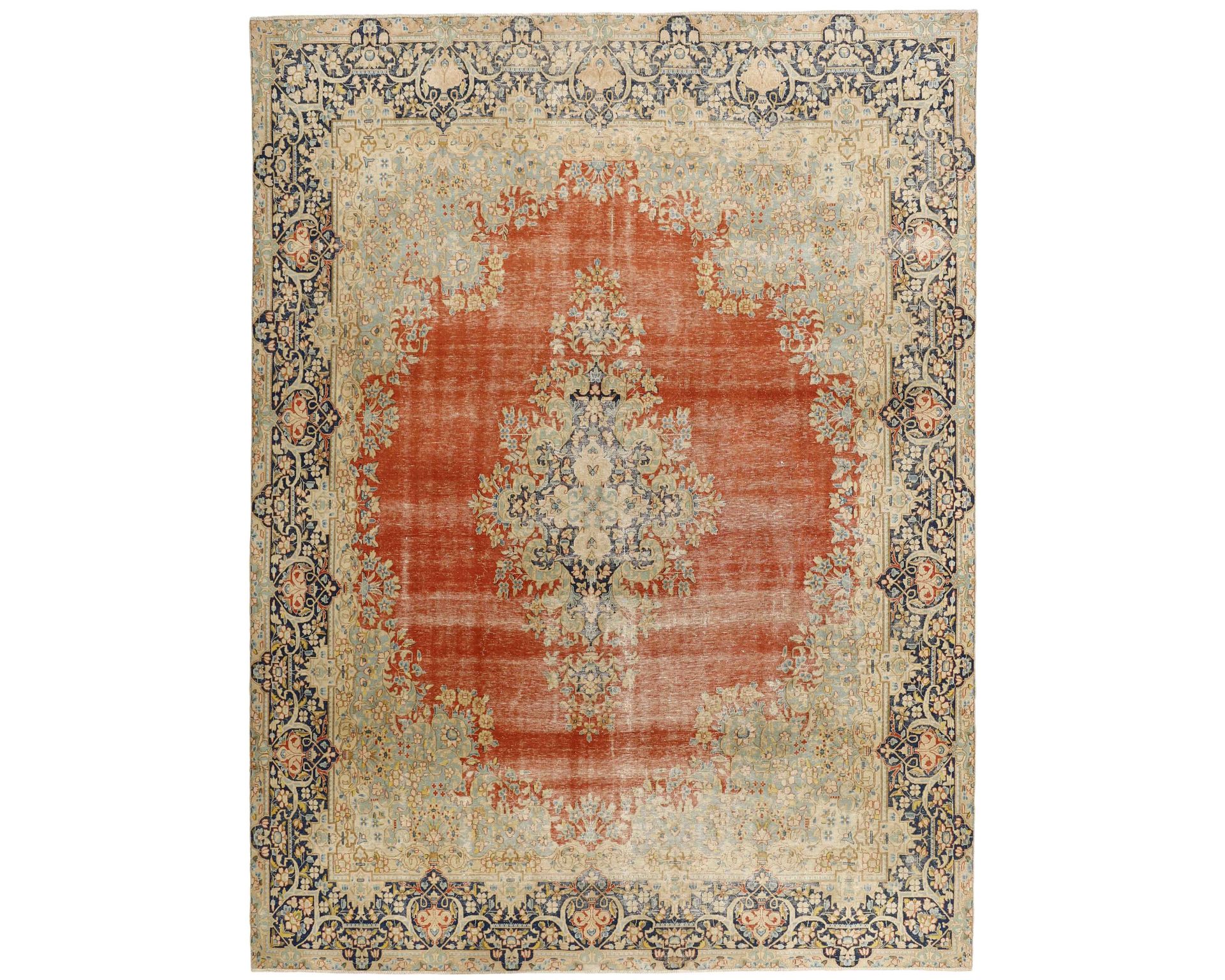 Vintage Kerman Fine itämainen matto 304 x 400 cm