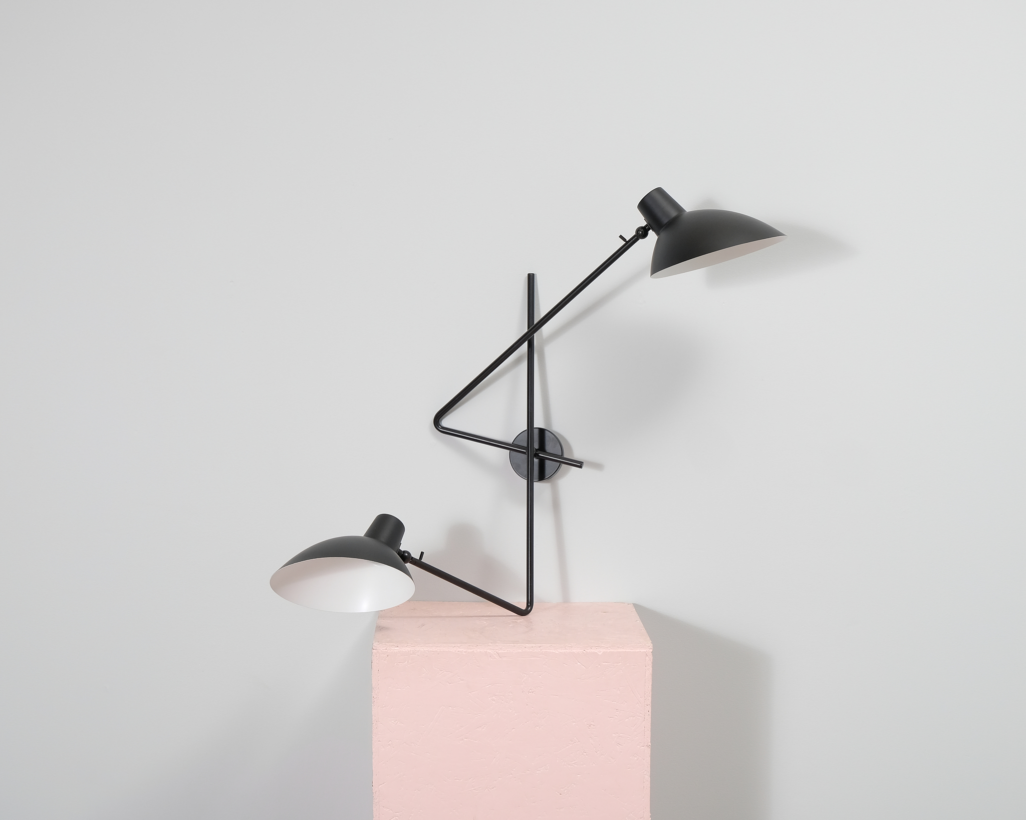 Astep VV Cinquanta Twin vägglampa svart