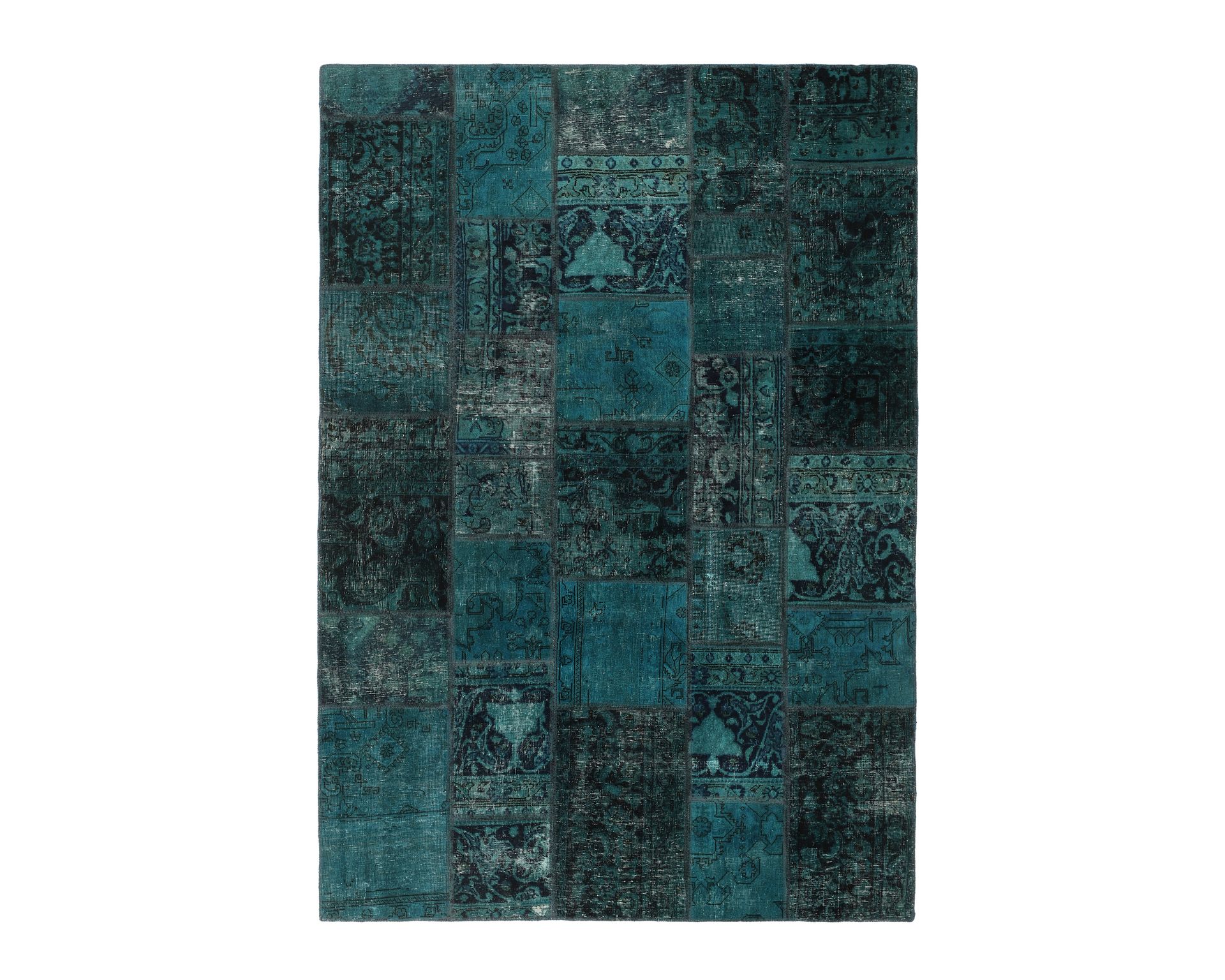Vintage Patchwork orientalisk matta 172 x 245 cm