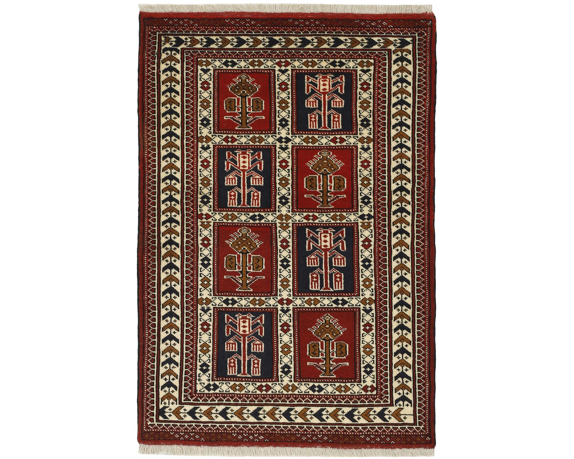 Torkaman Fine itämainen matto 86 x 125 cm