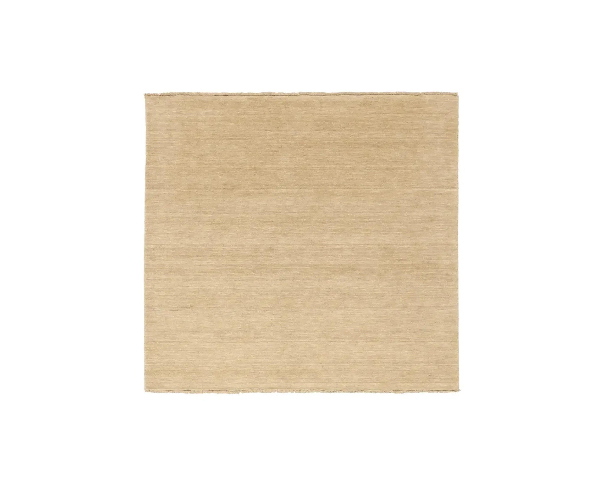Rugvista Handloom Fringes matta 250 x 250 cm beige