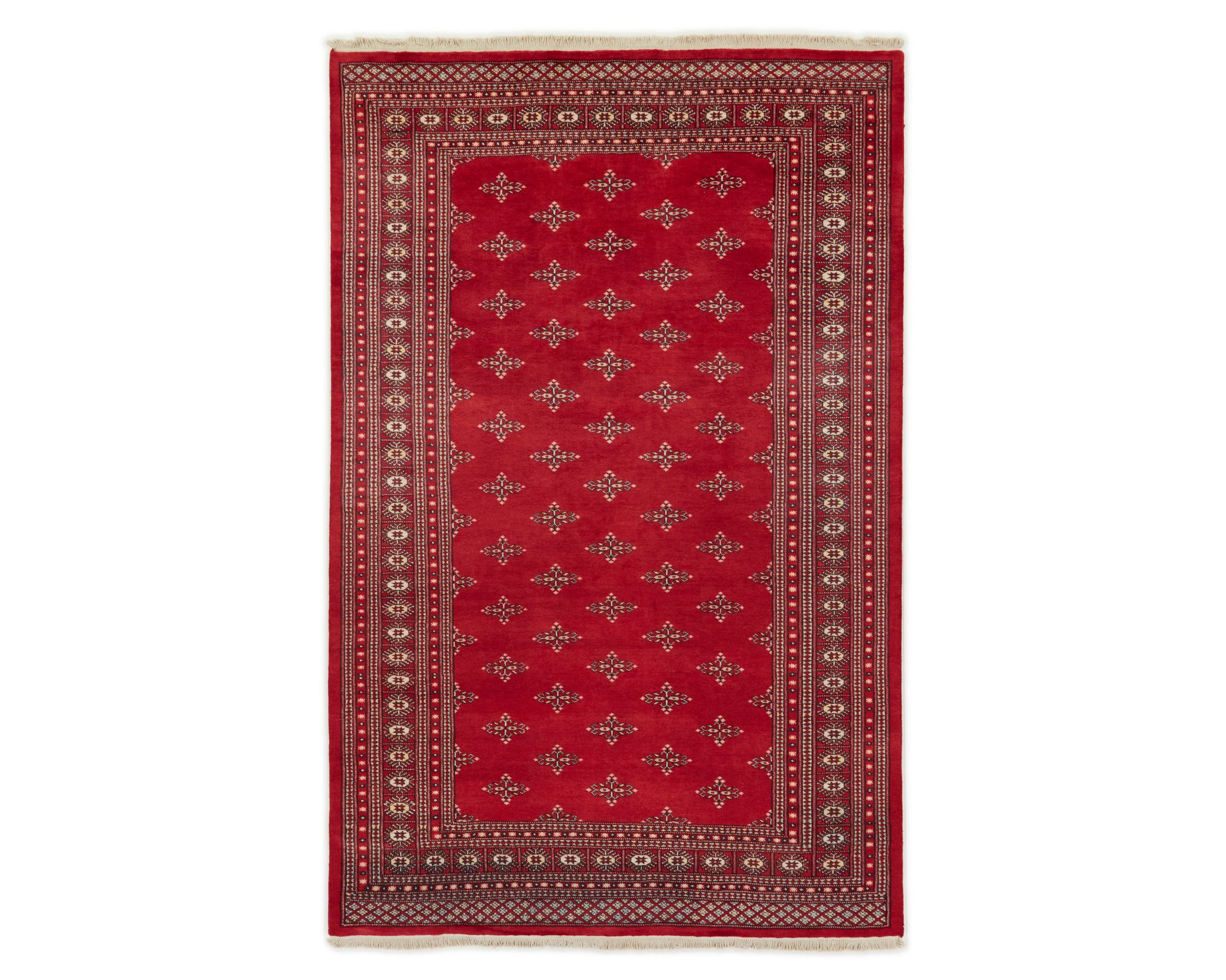 Pakistan handknotted orientalisk matta 198 x 308 cm