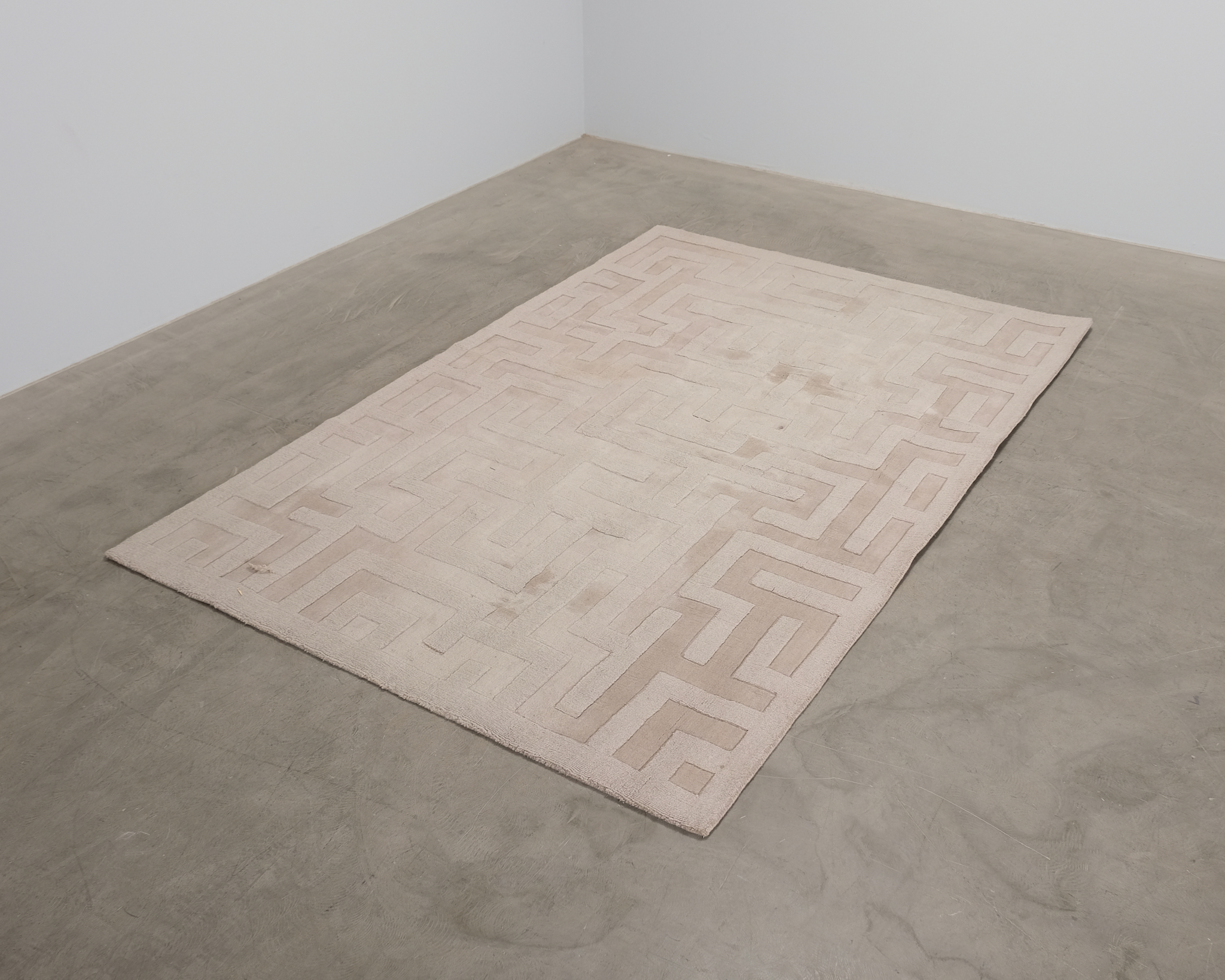 Layered Byzantine ullmatta beige 180 x 270 cm True Greige