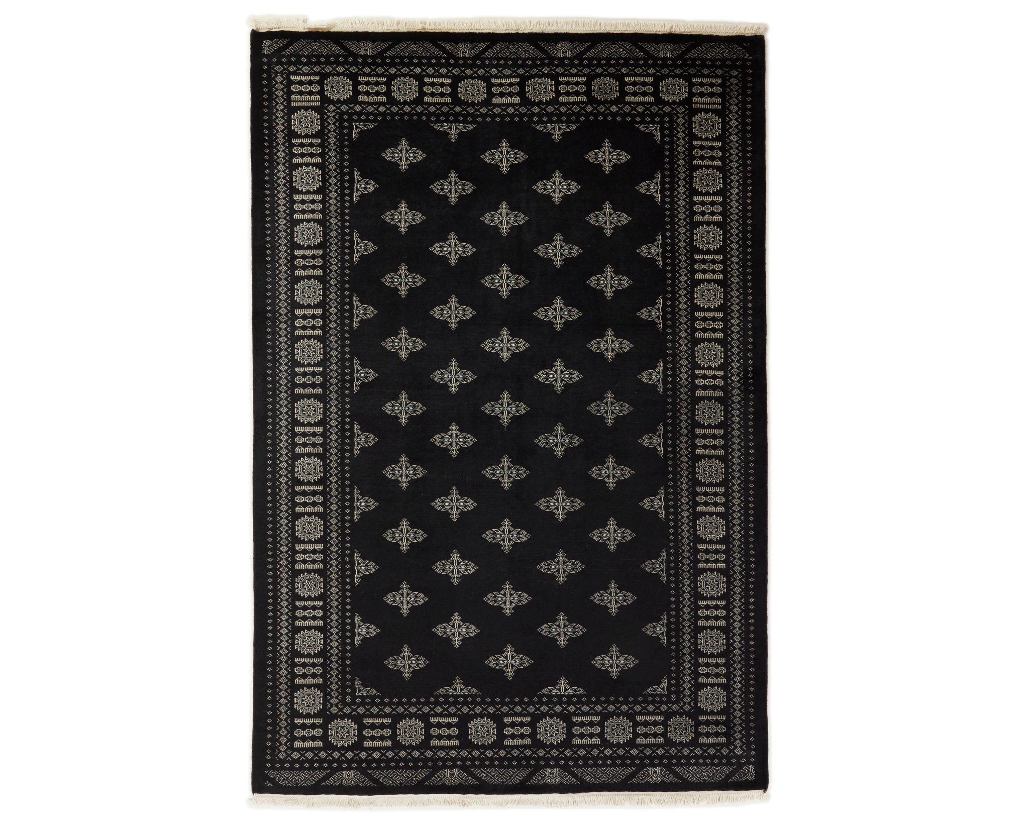 Pakistan handknotted orientalisk matta 172 x 255 cm svart