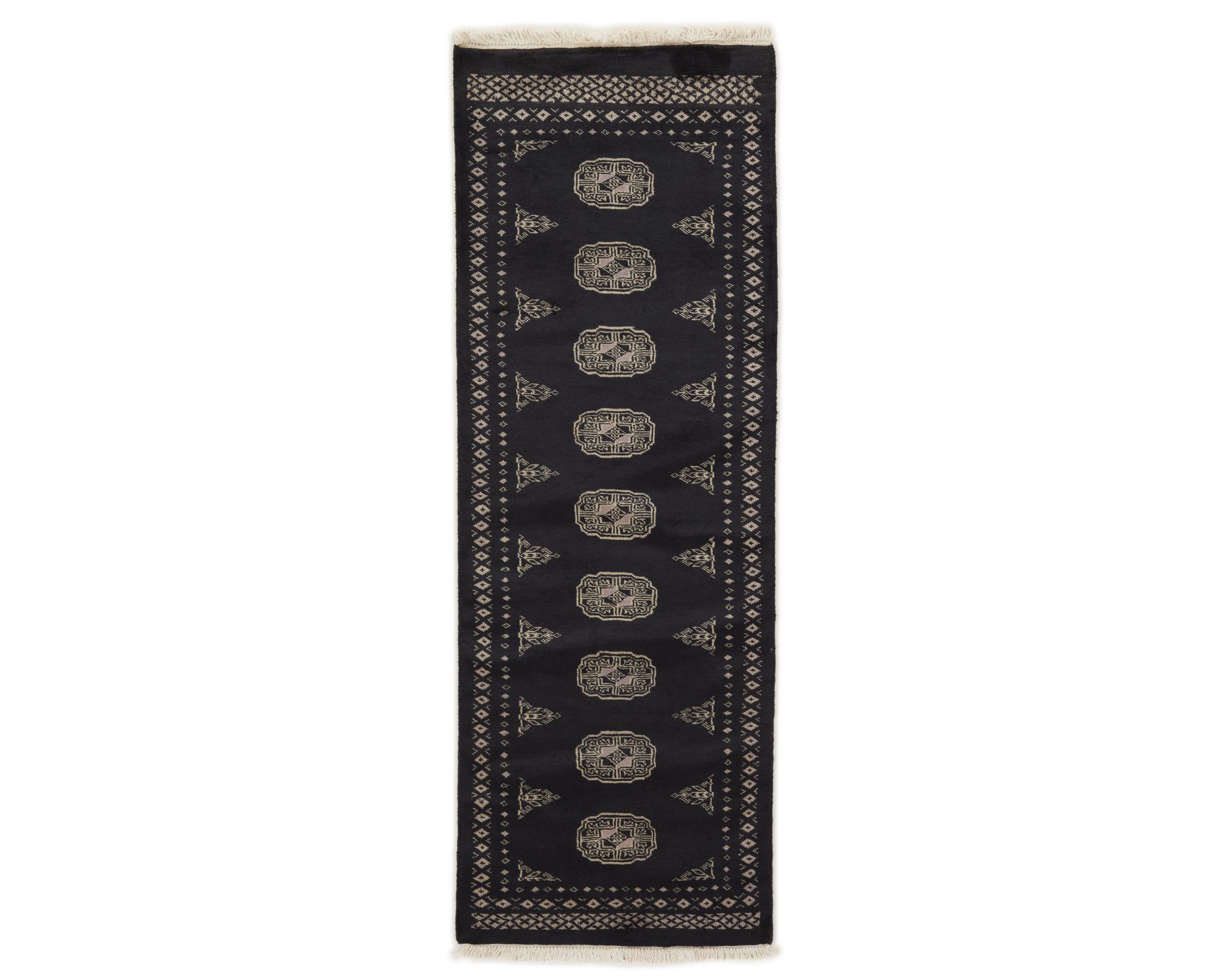 Pakistan handknotted orientalisk matta 62 x 177 cm