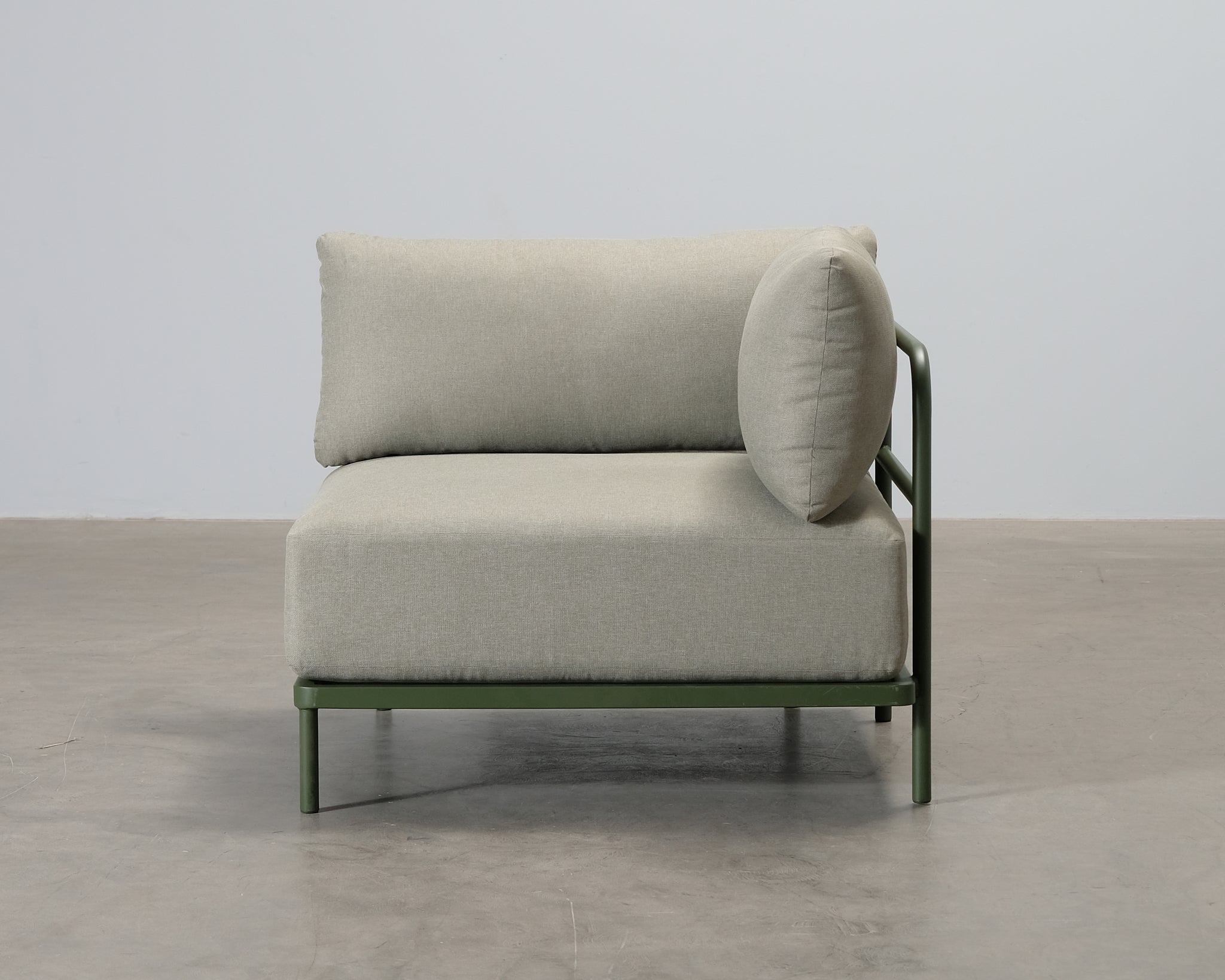 Sofacompany Vincent Outdoor h&ouml;rnmodul Clary Sage Green