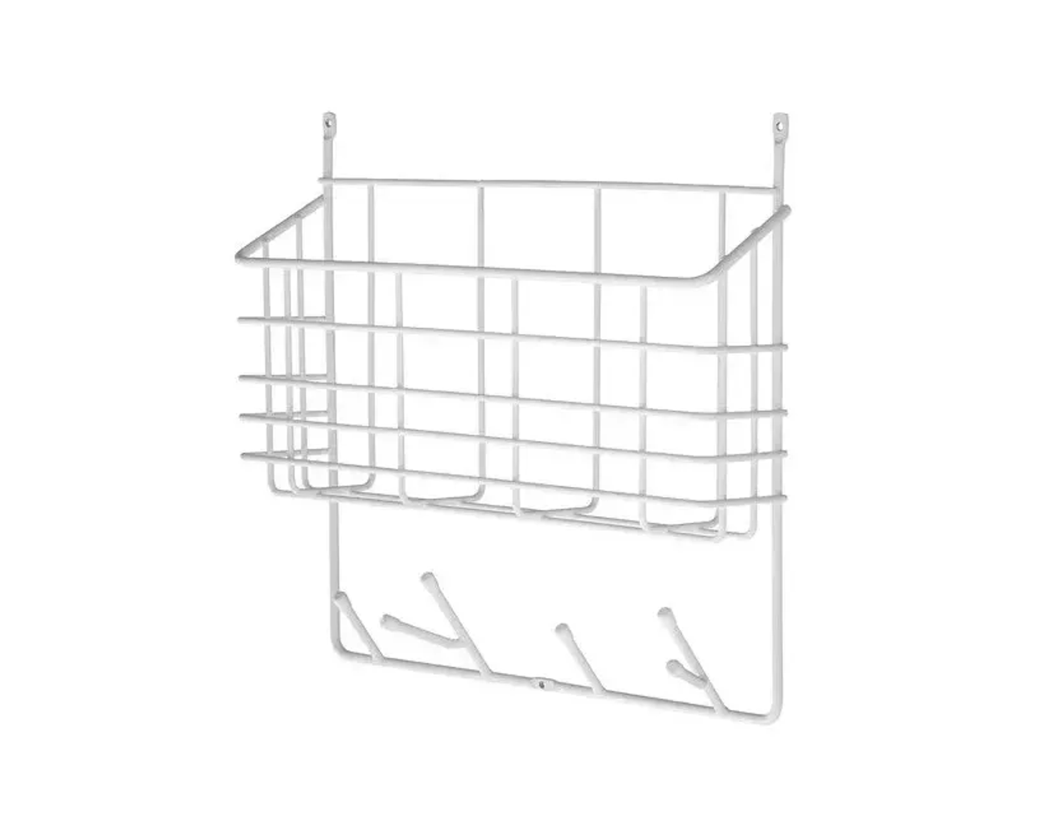 Maze Mitten Shelf v&auml;gghylla S vit