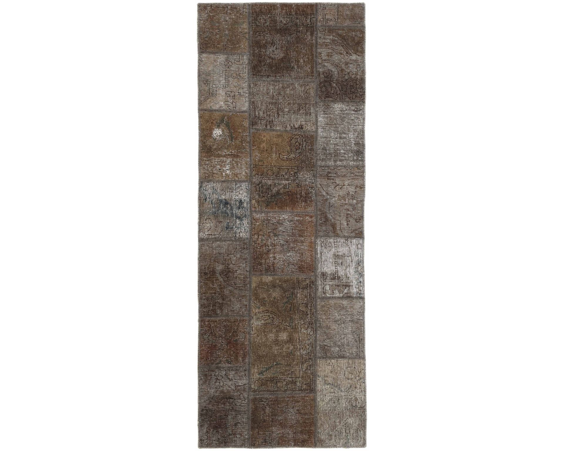Vintage Patchwork orientalisk matta 72 x 205 cm