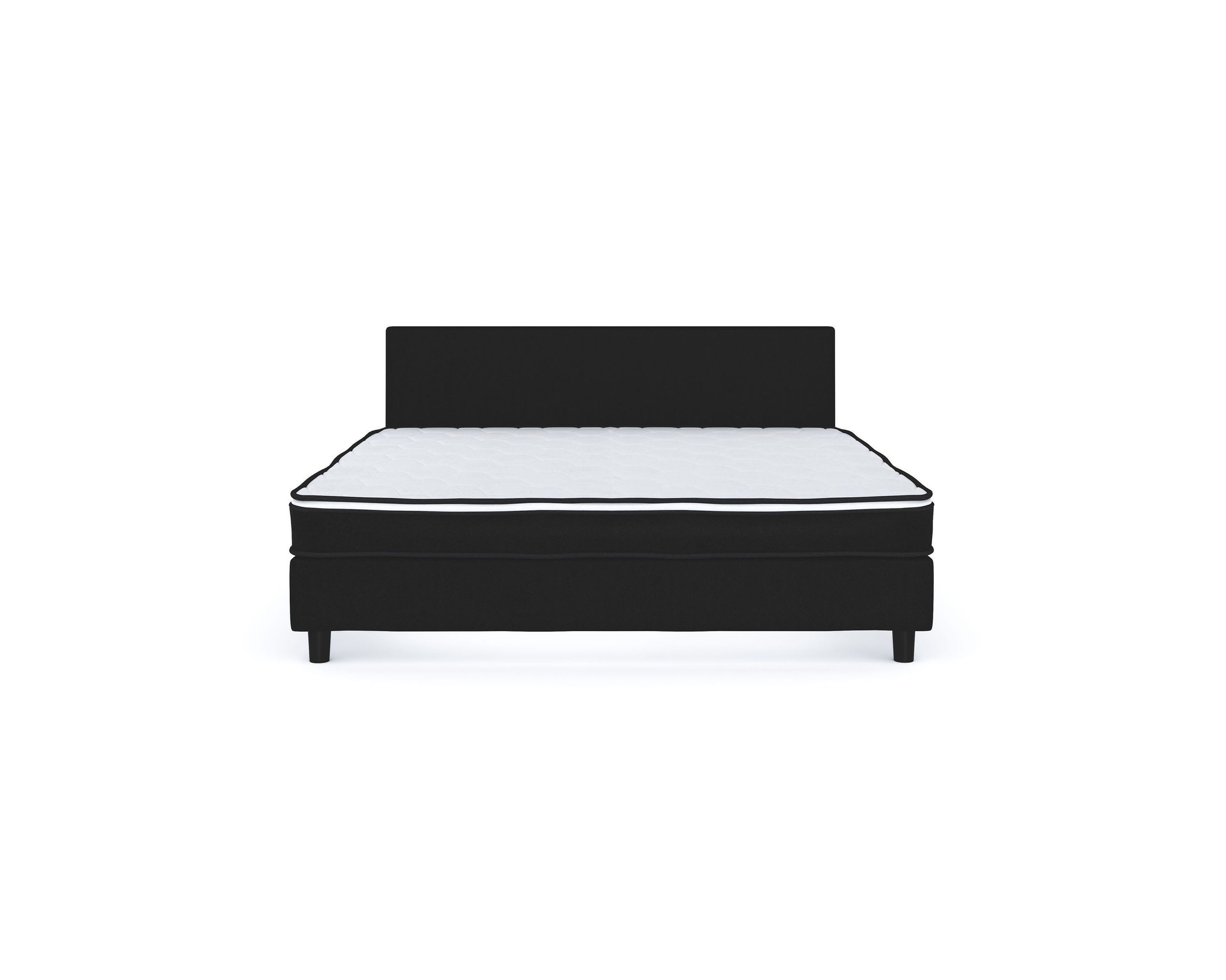 Billingen sängpaket 160 cm svart