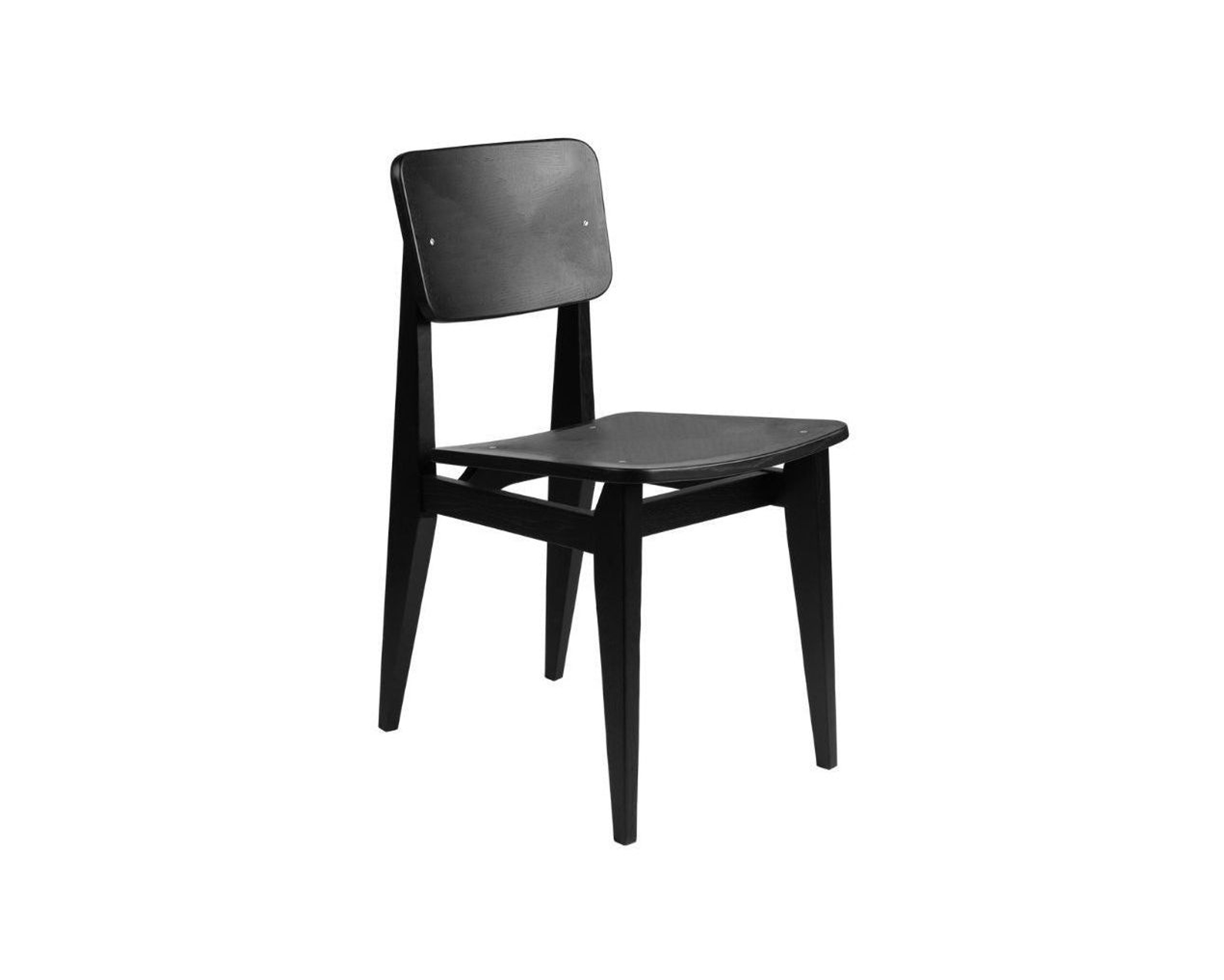 Gubi C-Chair ruokapöydän tuoli musta