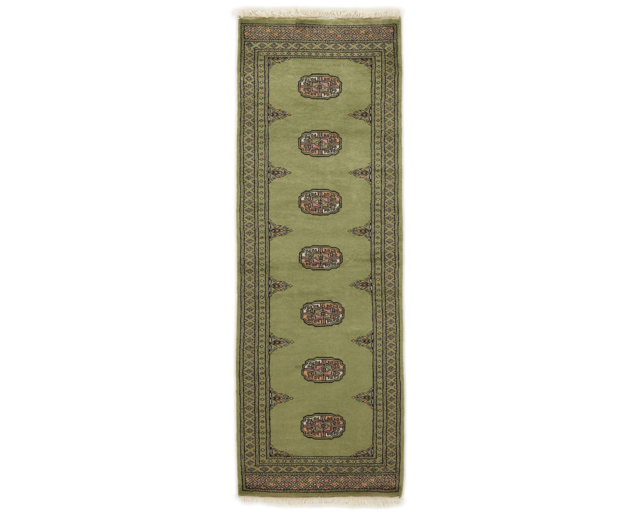 Pakistan handknotted orientalisk matta 62 x 180 cm