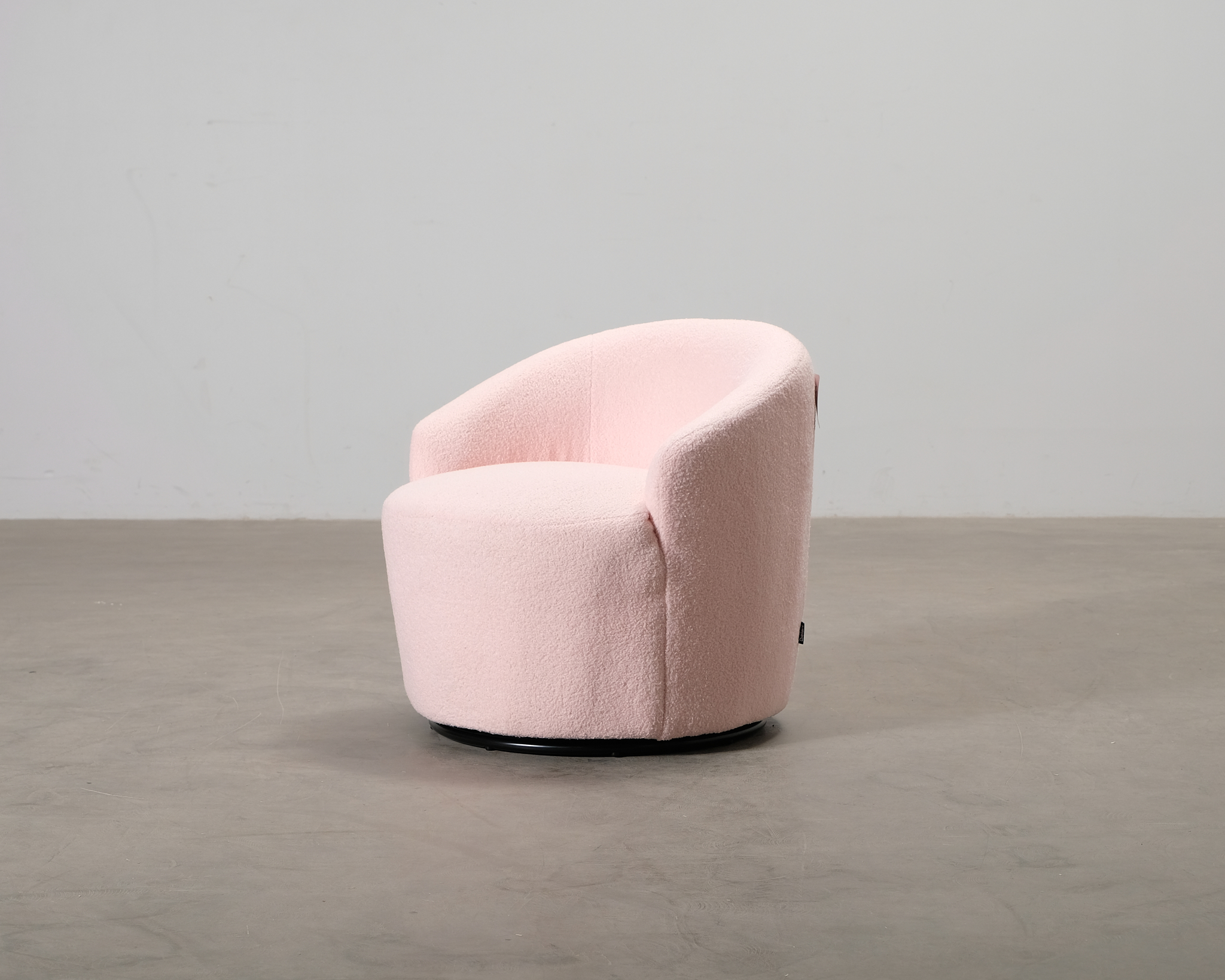 Beliani DAVIK f&aring;t&ouml;lj rosa