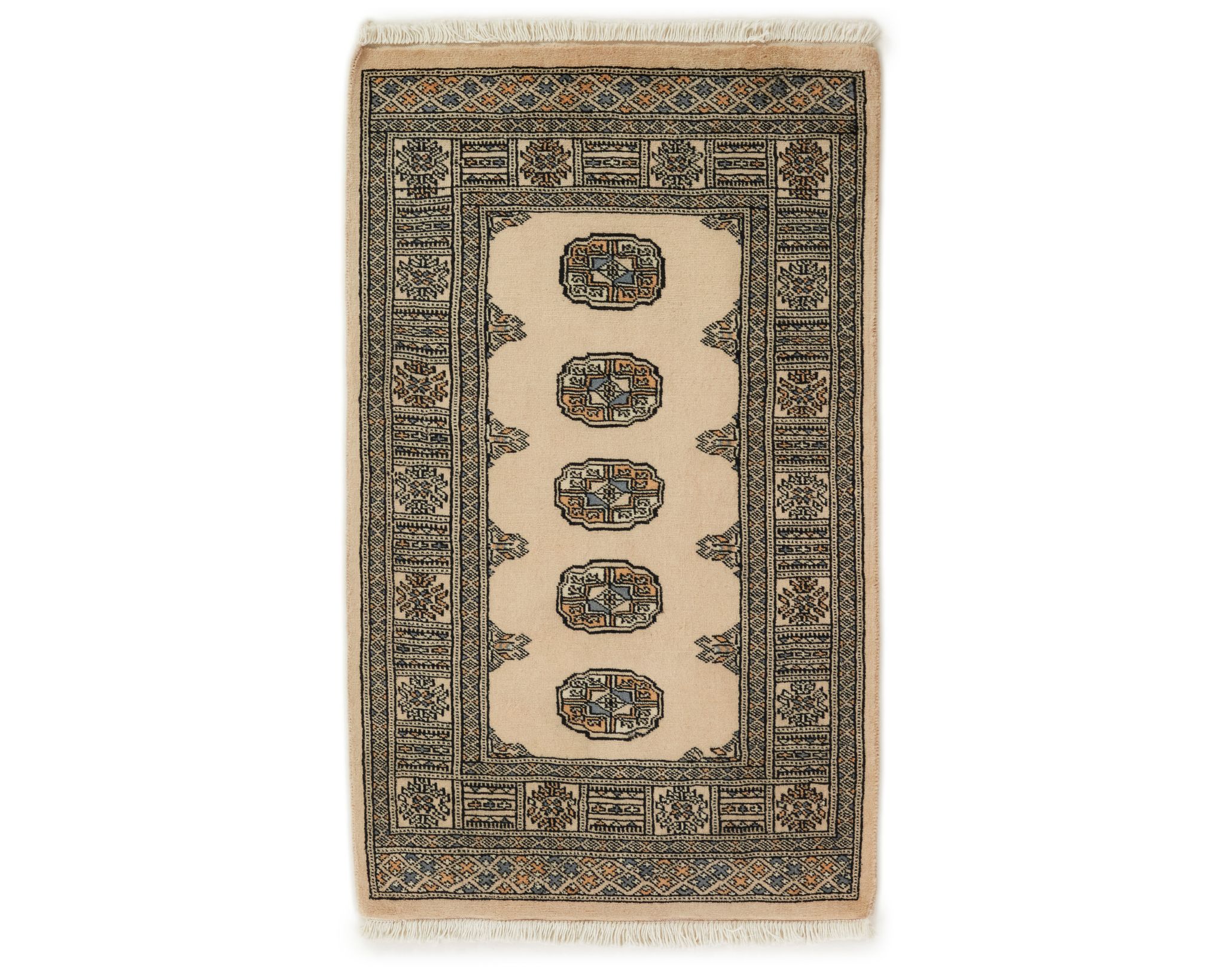 Pakistan handknotted orientalisk matta 79 x 130 cm