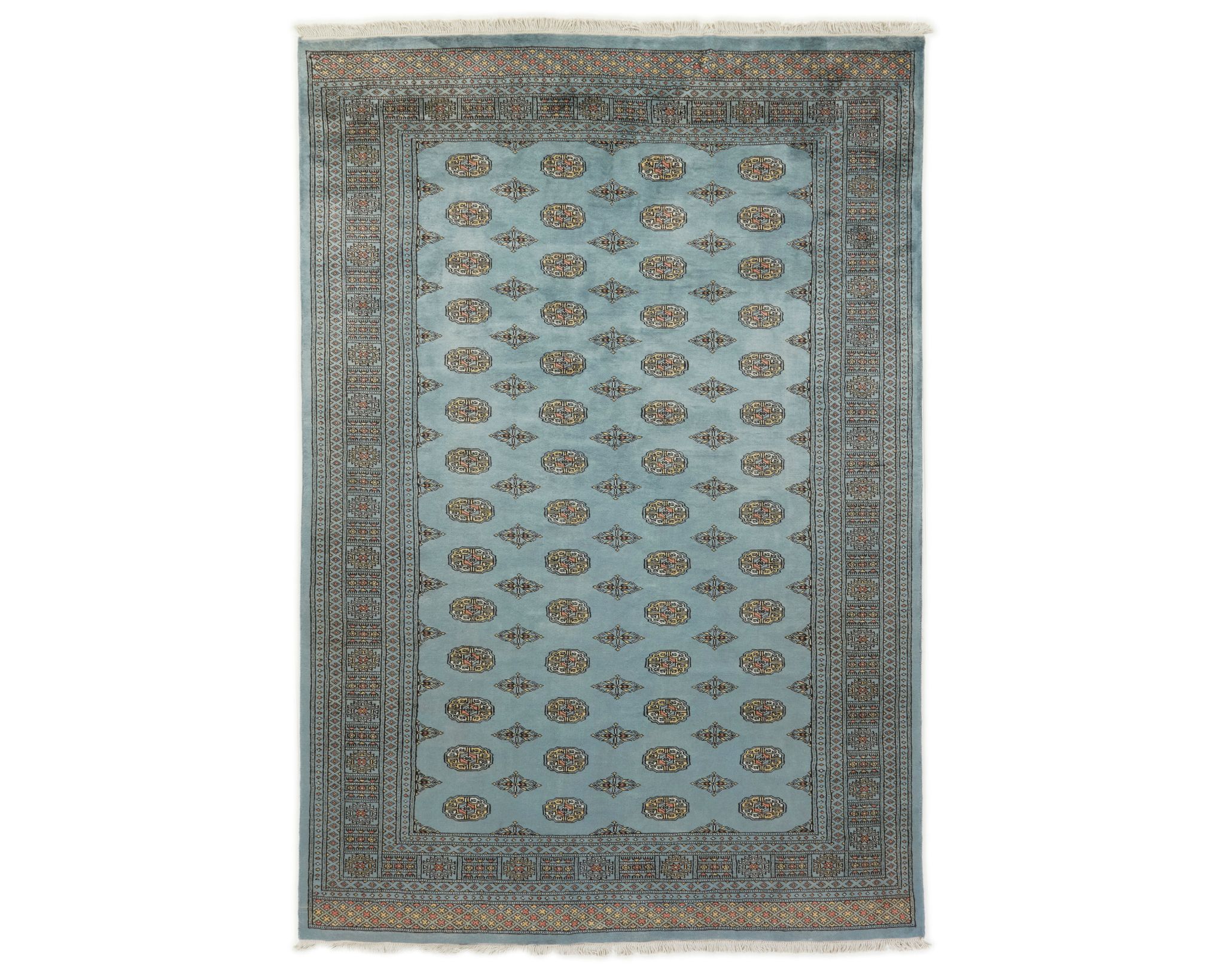 Pakistan handknotted orientalisk matta 196 x 286 cm