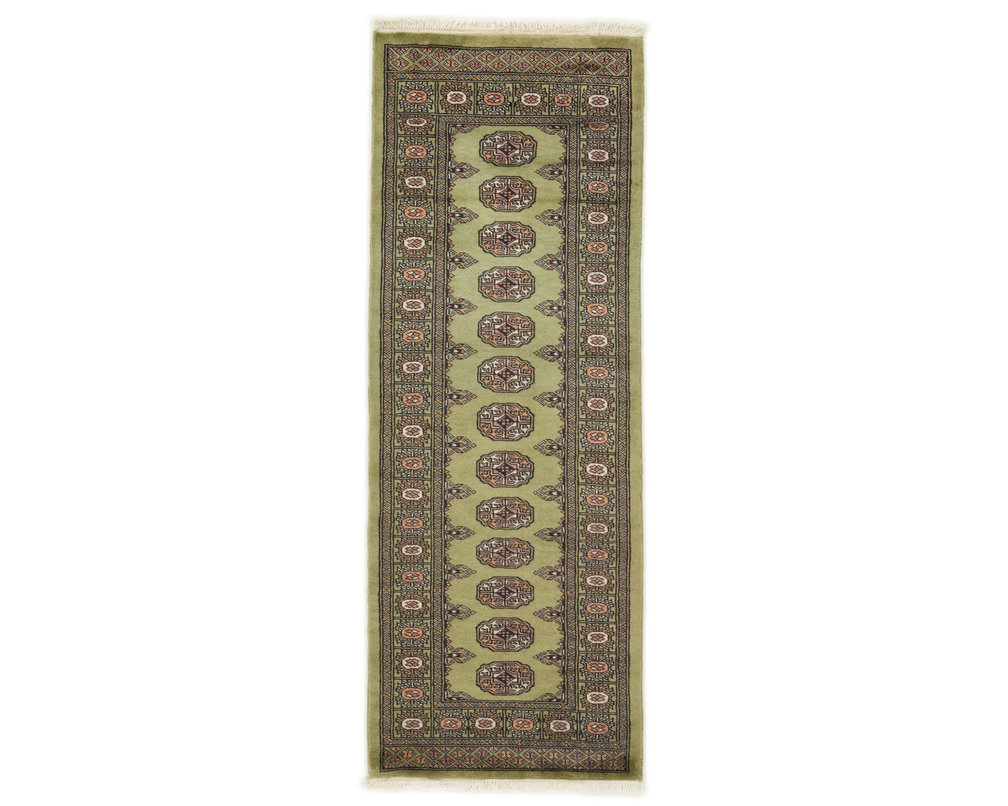 Pakistan handknotted orientalisk matta 66 x 181 cm